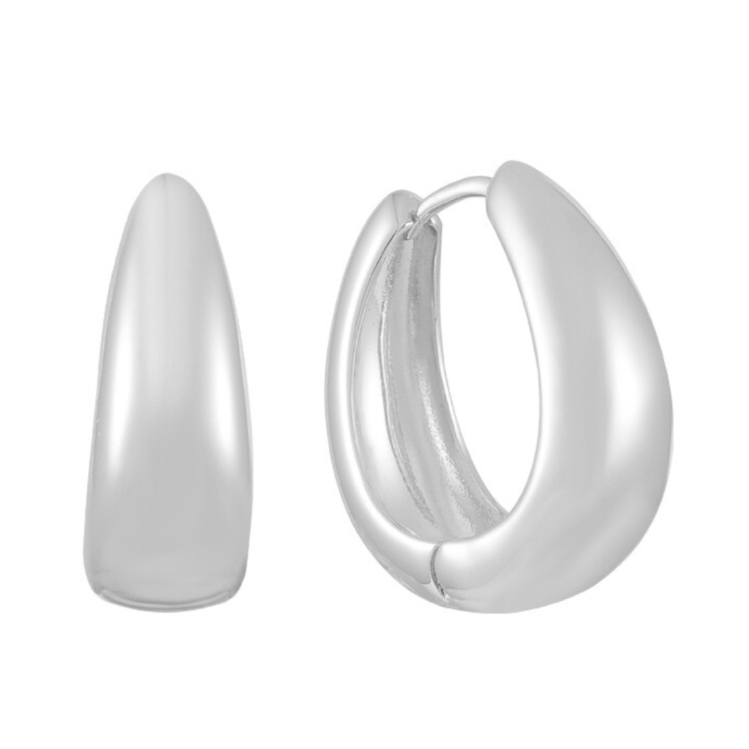Hoop Earrings Elegant Lightweight For Special Occasions