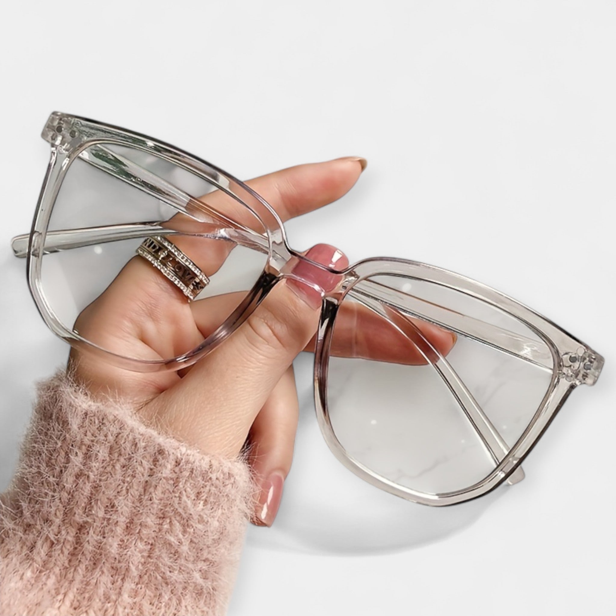 Square Blue Light Blocking Glasses for Computer Screens