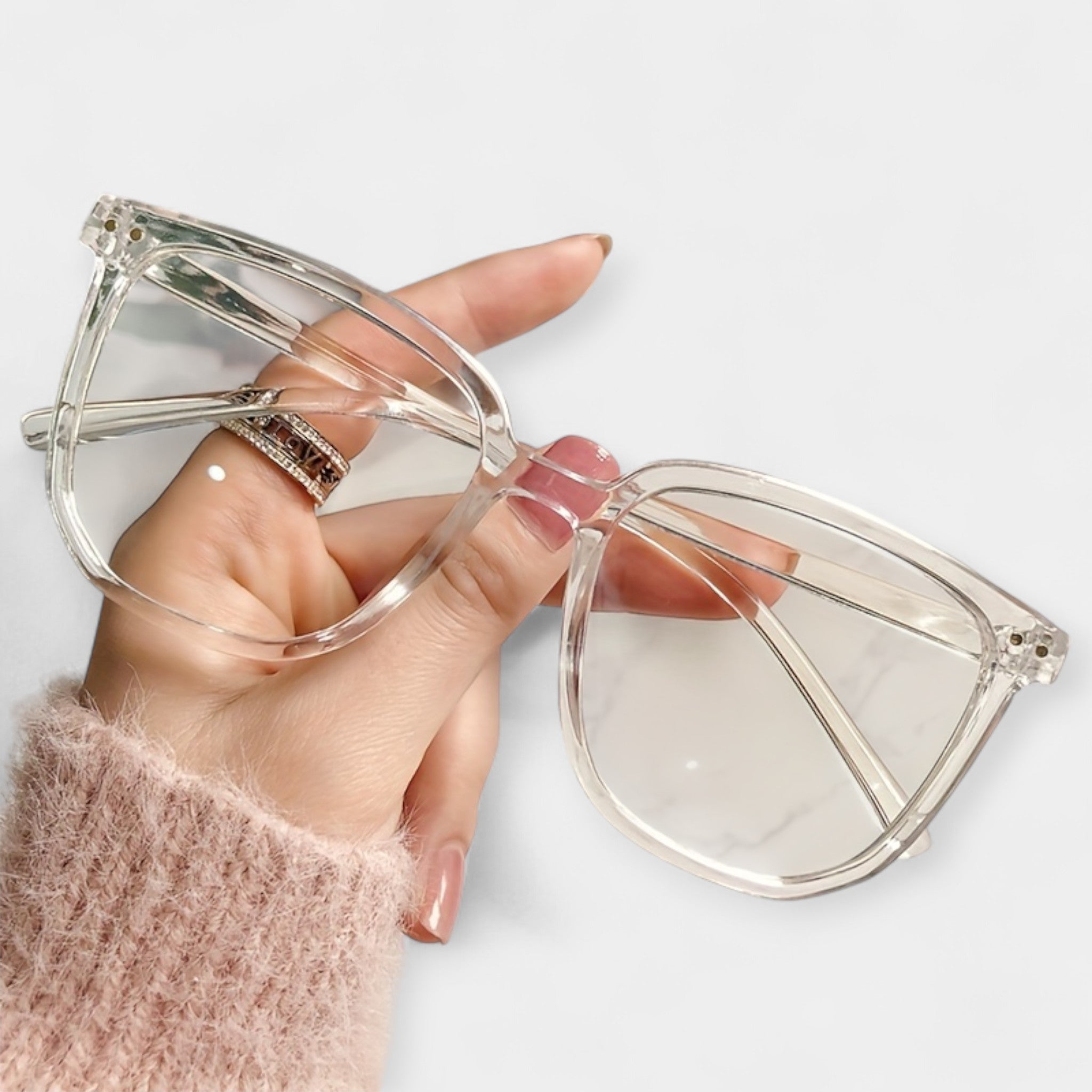 Square Blue Light Blocking Glasses for Computer Screens