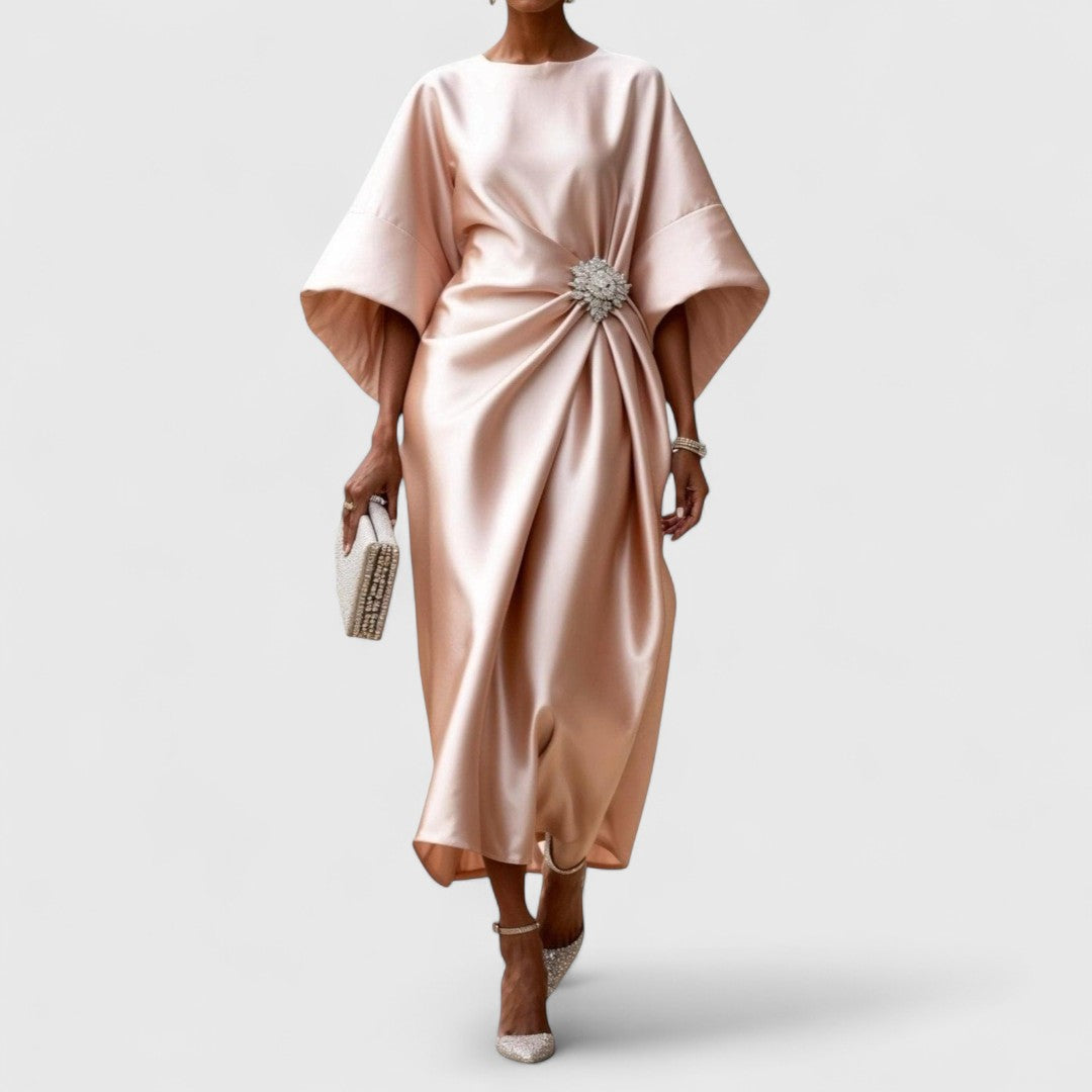 Aoife - Elegant Long Evening Dress With Flowing Comfort And Timeless Style
