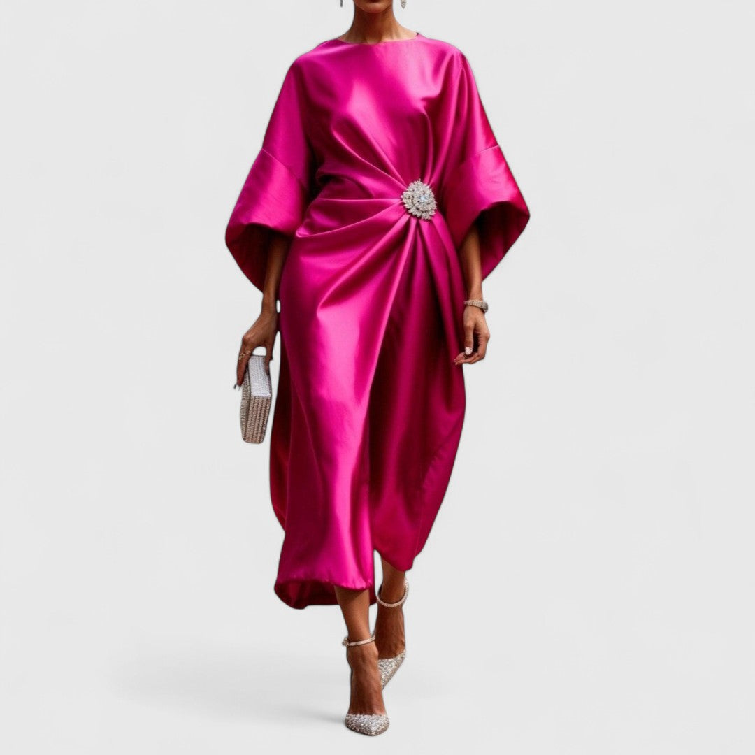 Aoife - Elegant Long Evening Dress With Flowing Comfort And Timeless Style