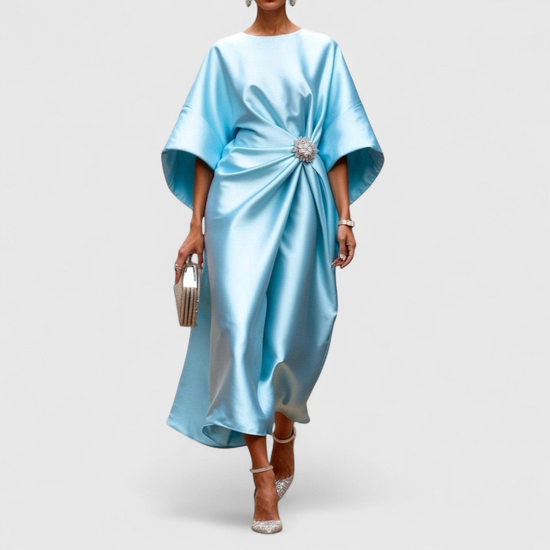 Aoife - Elegant Long Evening Dress With Flowing Comfort And Timeless Style
