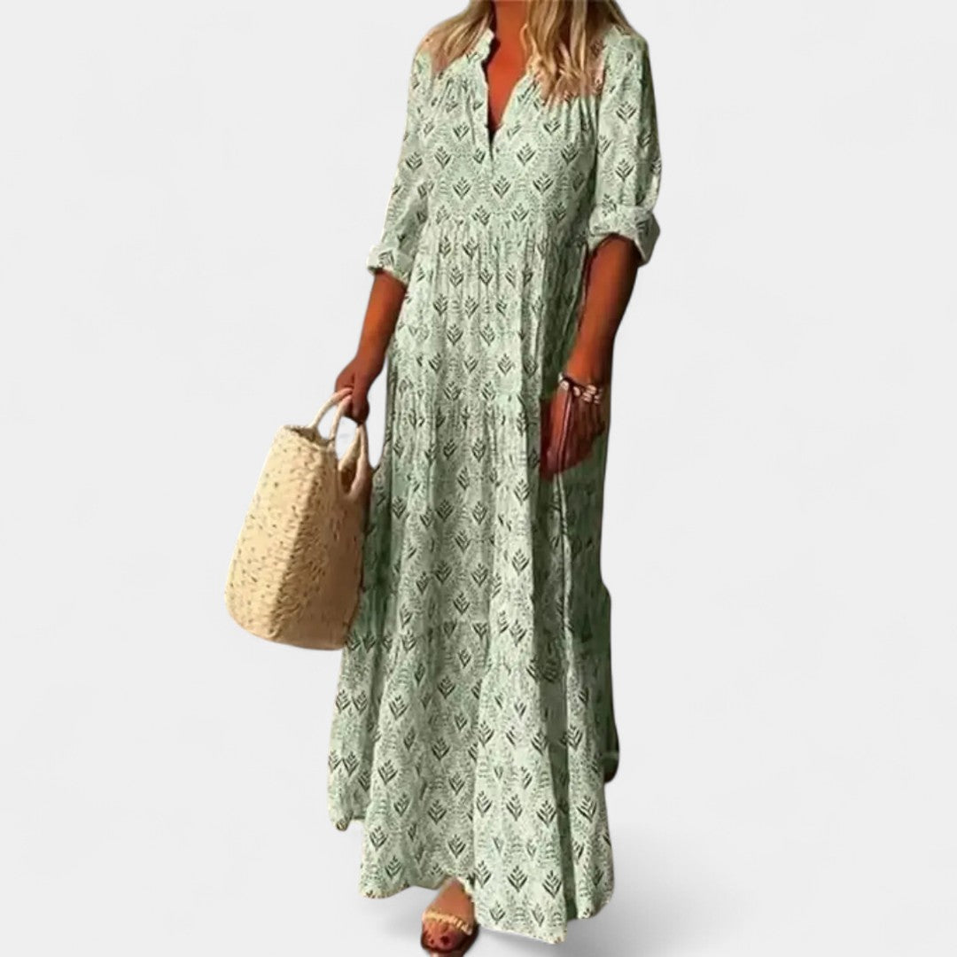 Alexandra Bohemian Maxi Dress Summer Holiday Style