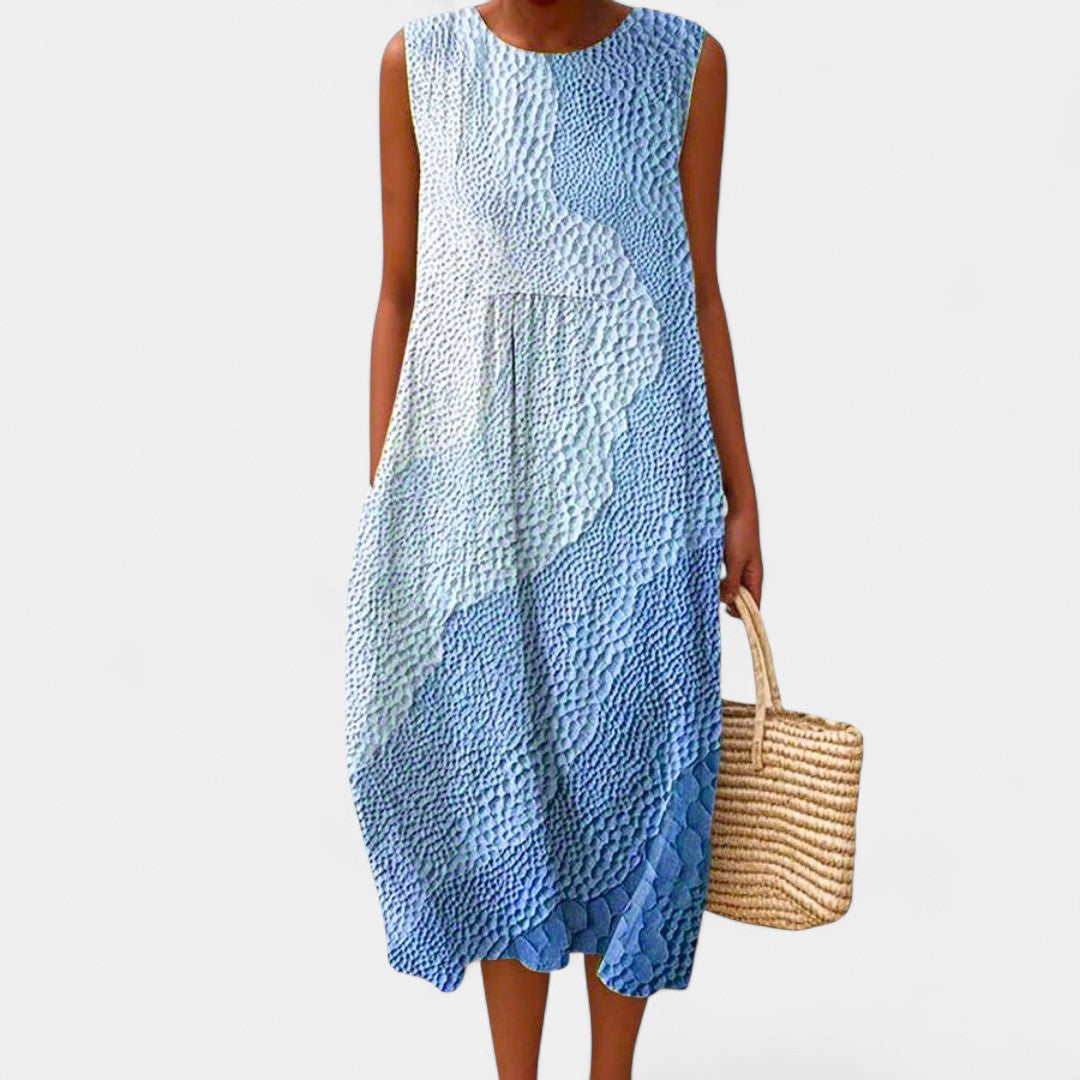 Angeliki Lightweight Cotton Dress for Timeless Elegance