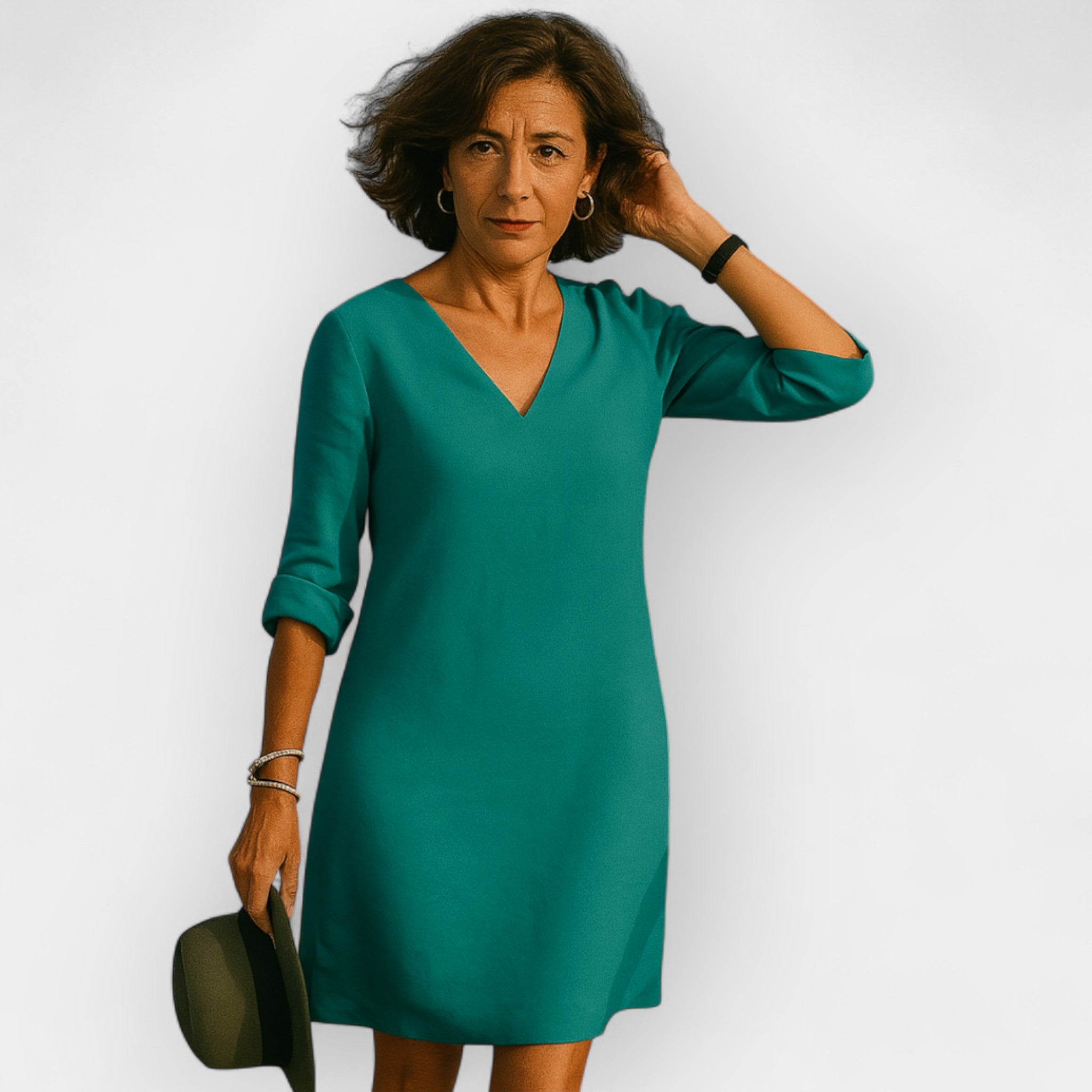 Summer Dress With Carefree Style In Breathable Fabric