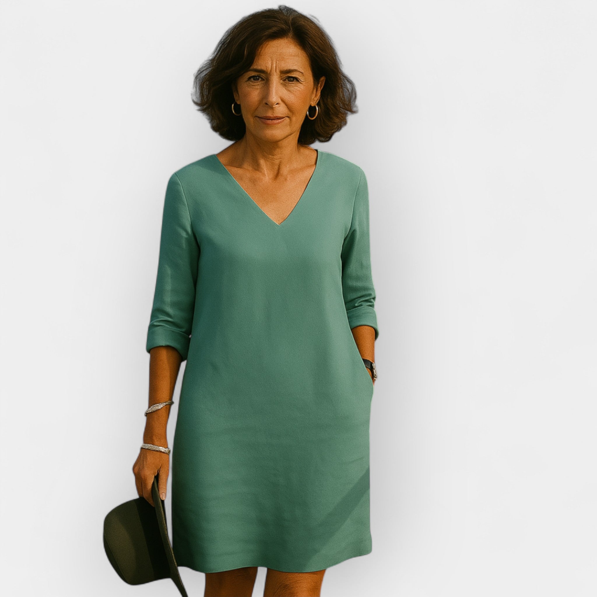 Summer Dress With Carefree Style In Breathable Fabric