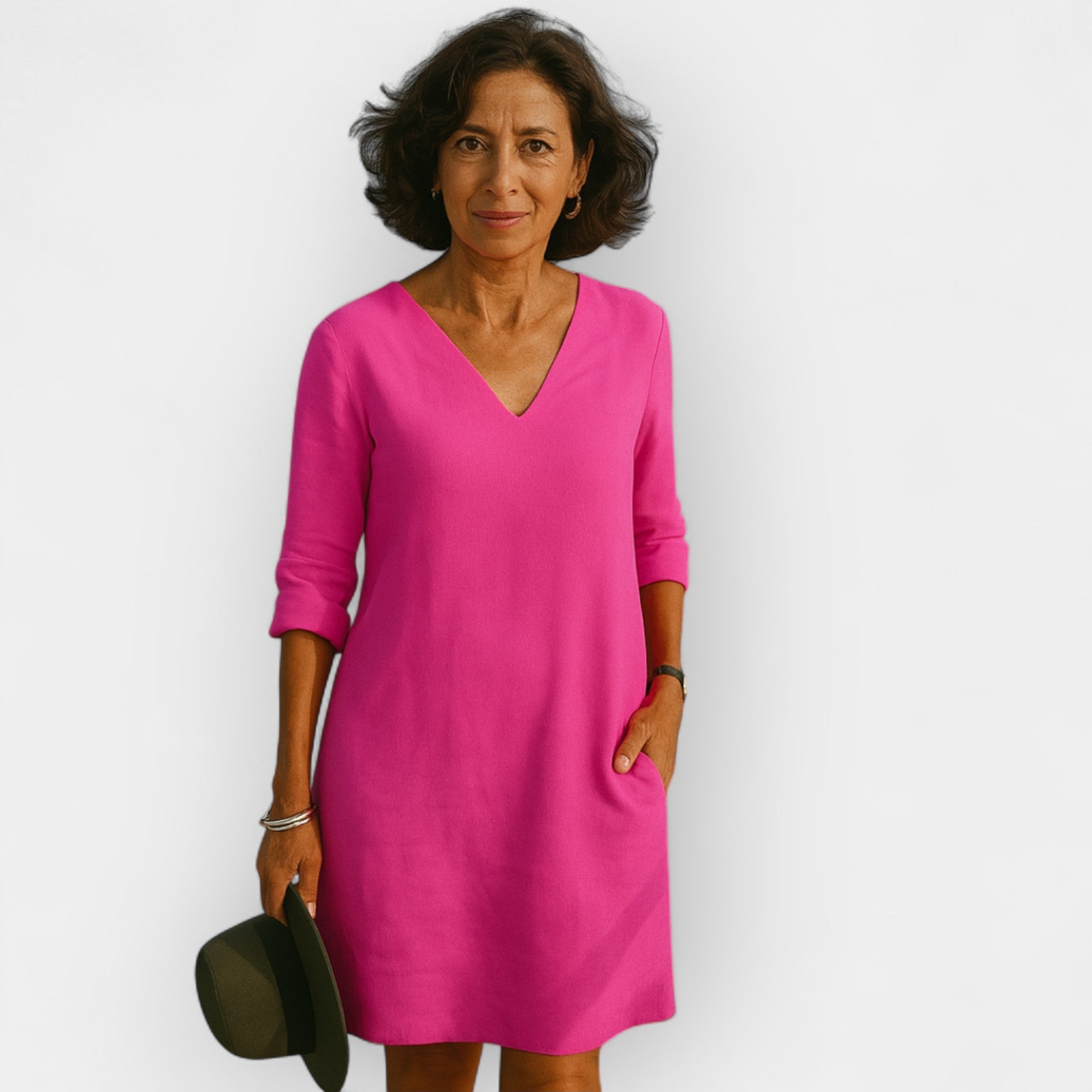 Summer Dress With Carefree Style In Breathable Fabric