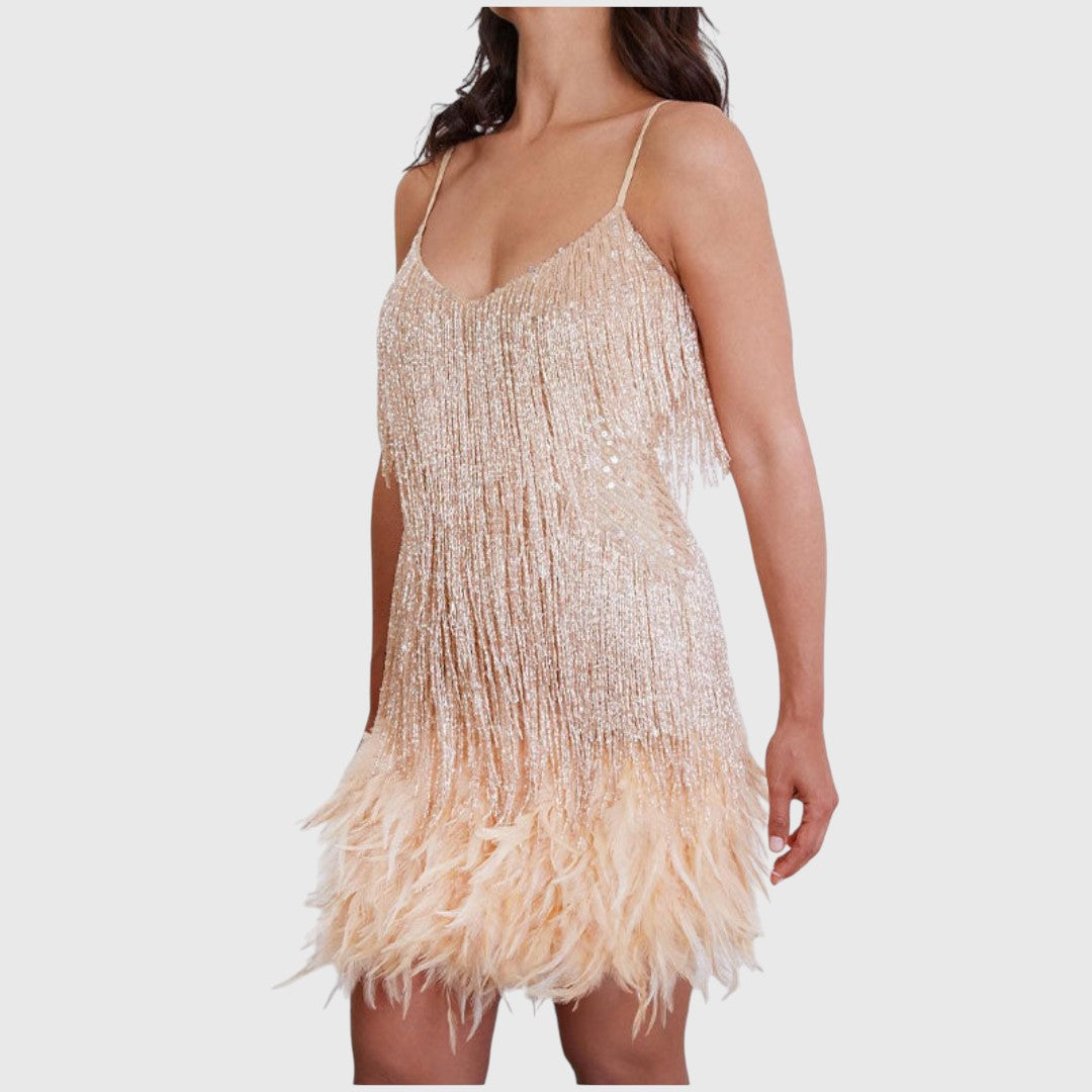 Vasiliki Classic Stunning Cocktail Dress For Formal Events