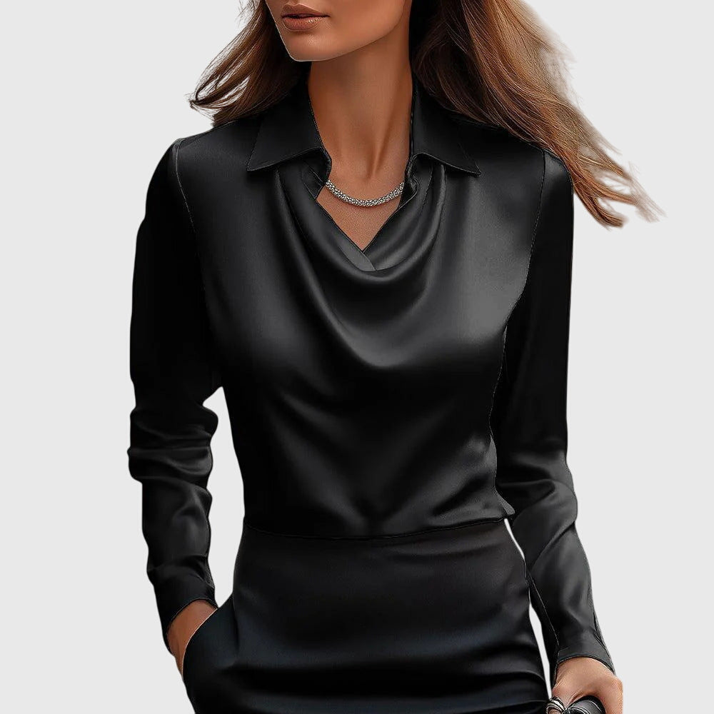 Parthenia Elegant Blouse With Slim Cut And Comfortable Fit