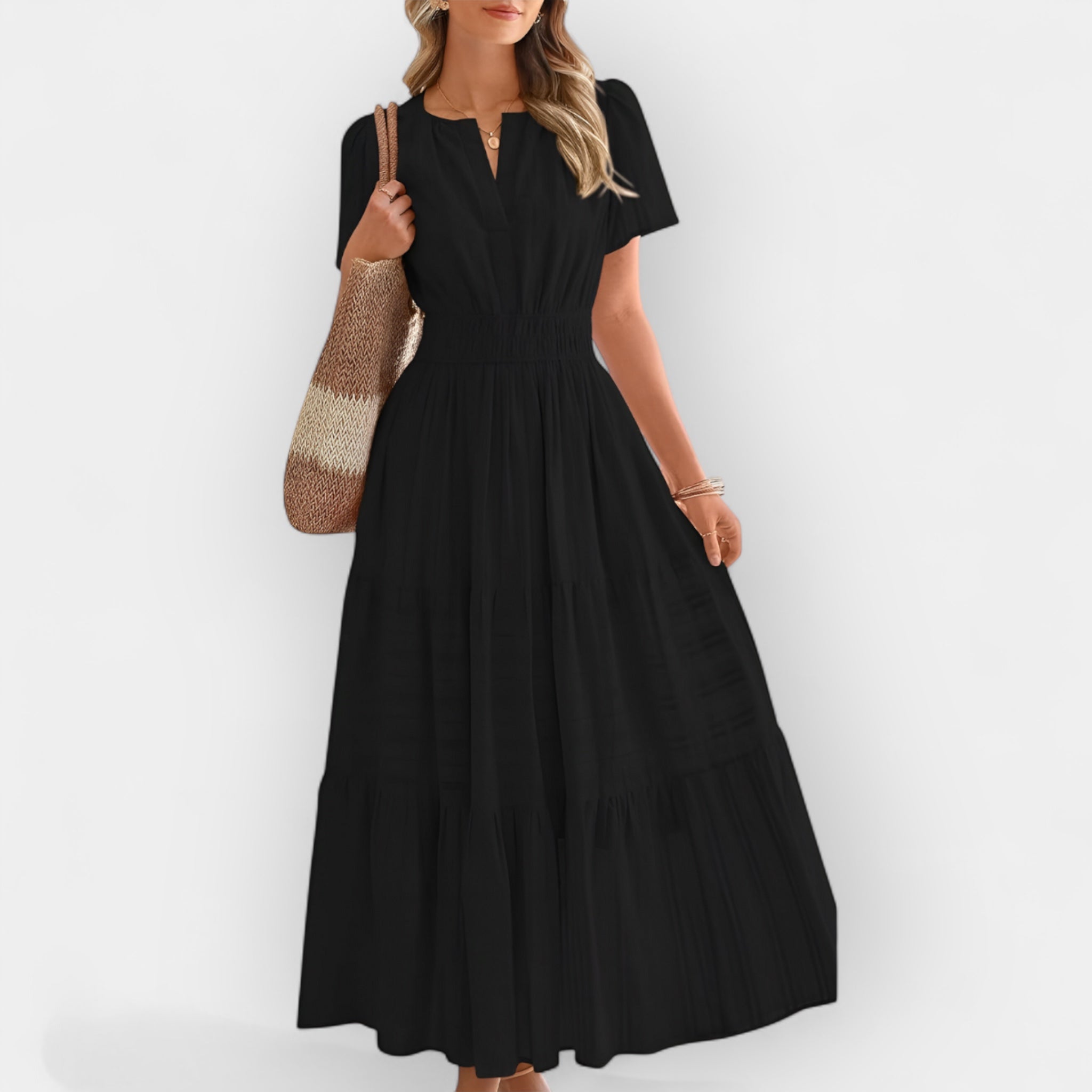 Summer Boho Dress Free Flowing Comfort Lightweight Casual