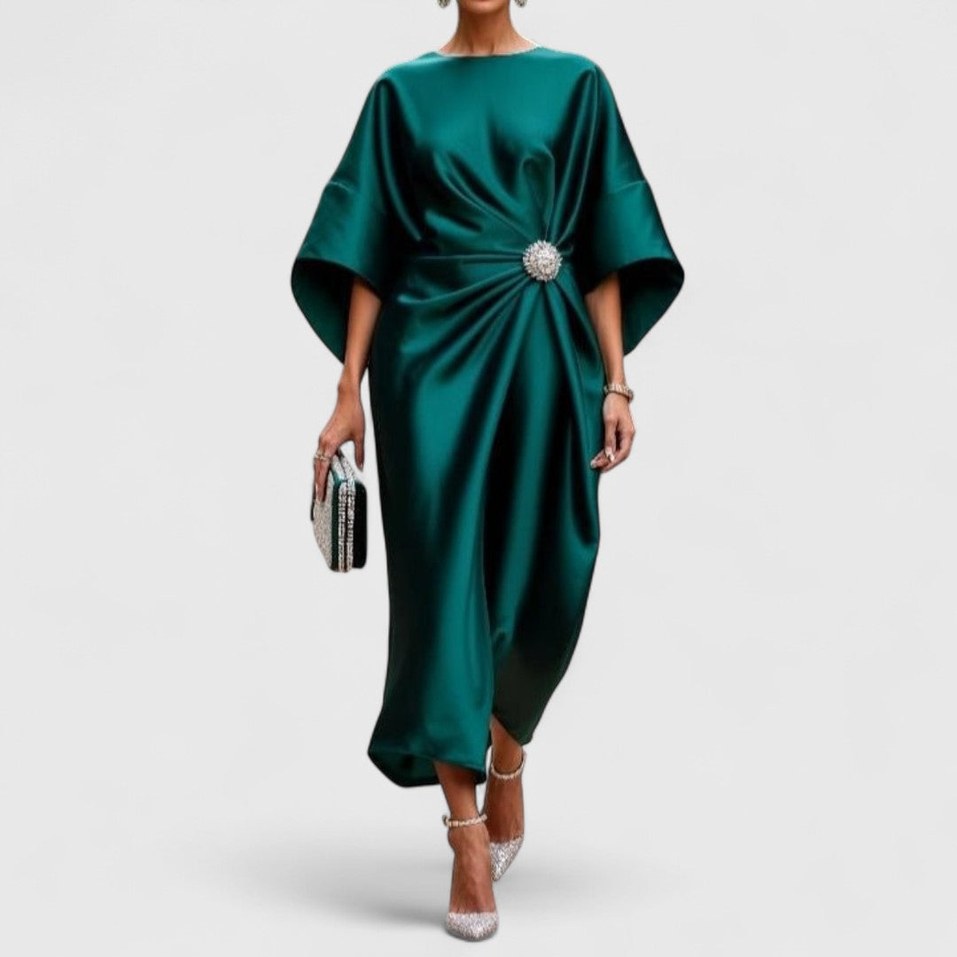 Aoife - Elegant Long Evening Dress With Flowing Comfort And Timeless Style