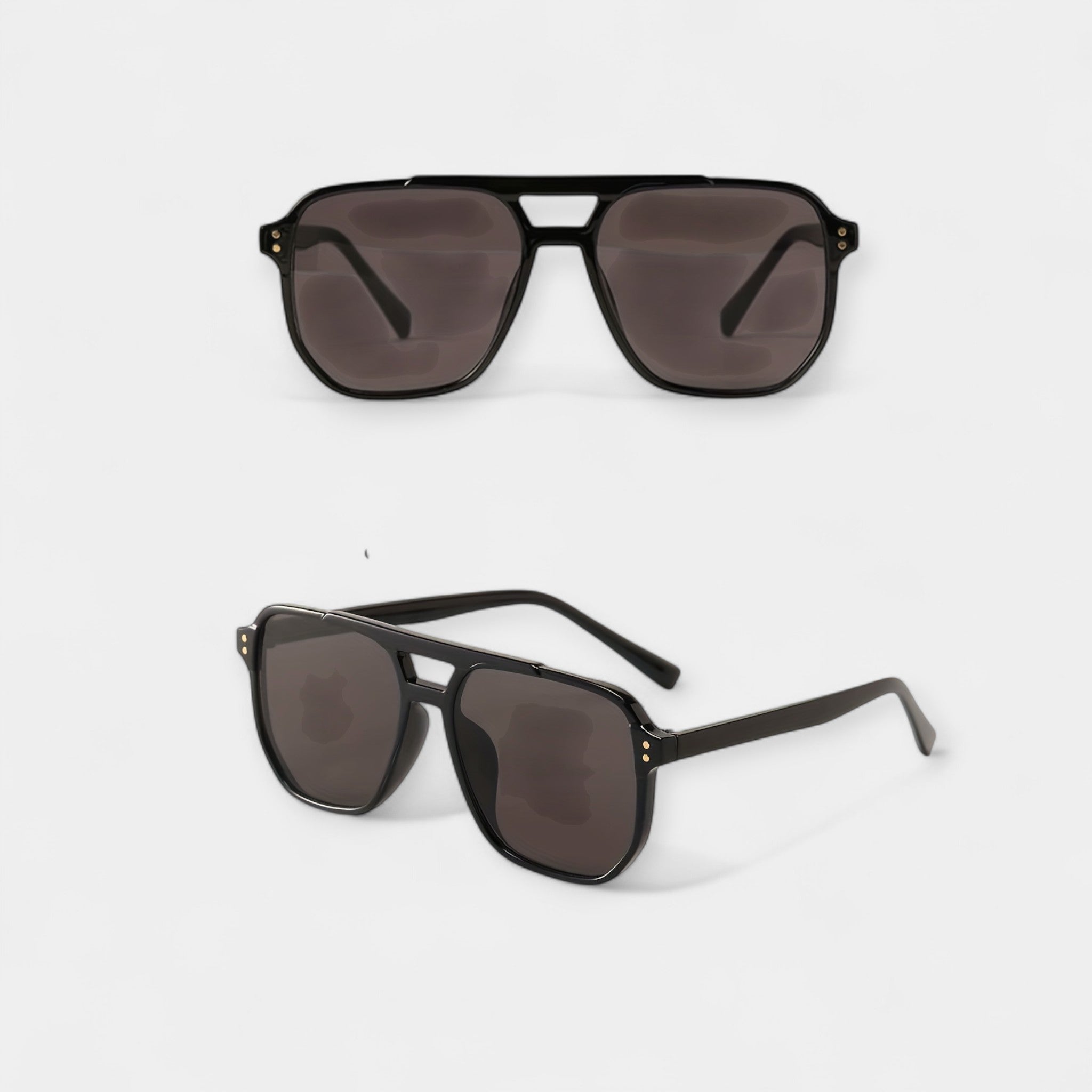 Square Glasses Rivet Style Unisex Fashion Eyewear Range