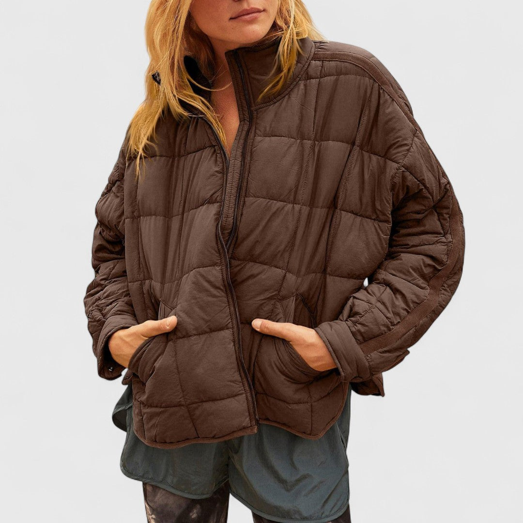 Margaret - Lightweight Zip Puffer Jacket With Compact Comfort