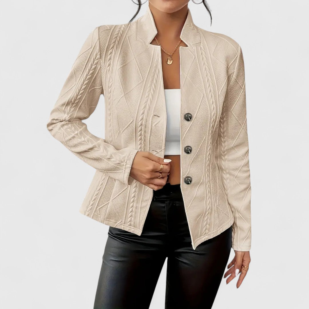 Laoise - Blazer With Elegant Details For Effortless Style