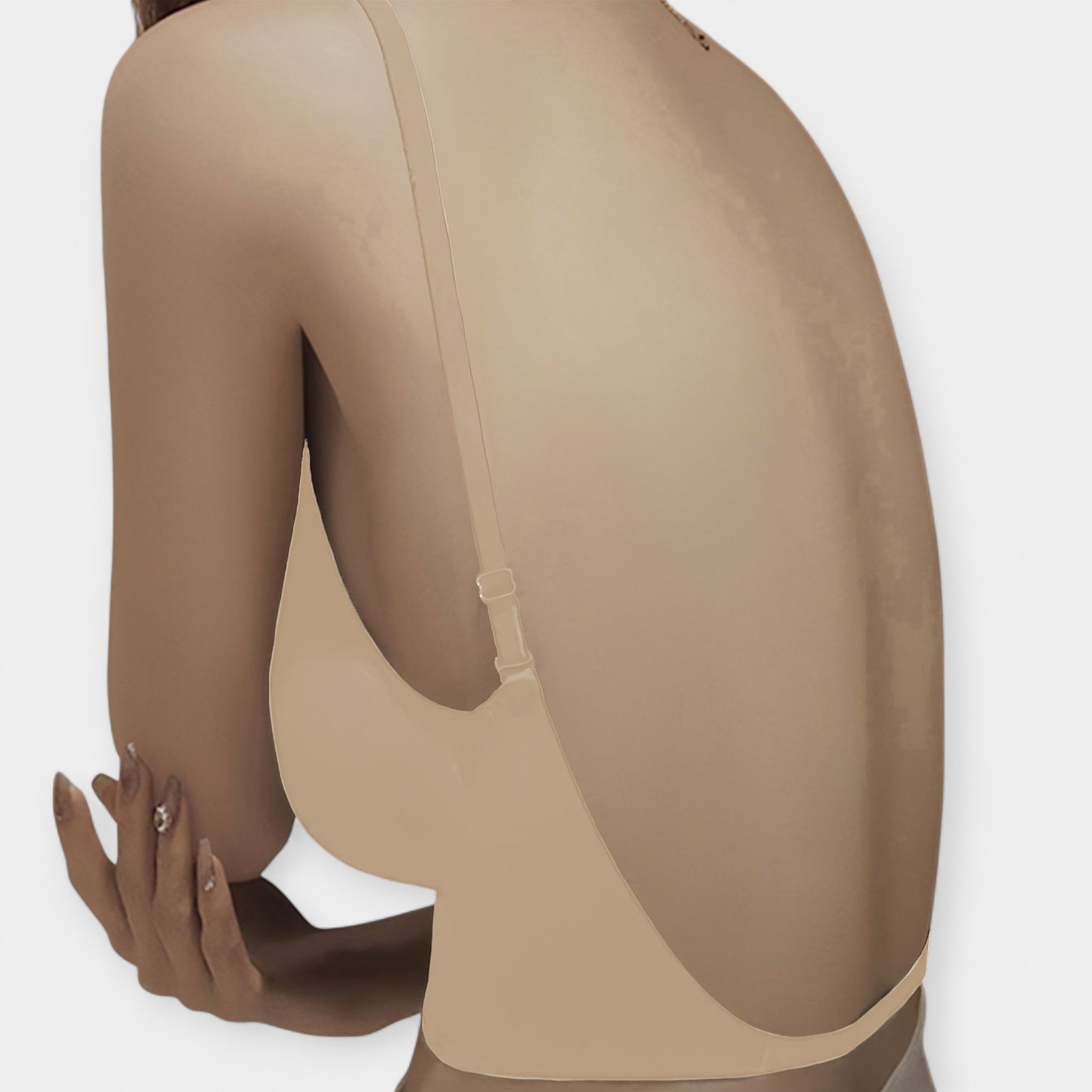 Strapless Push Up Wireless Bra With Removable Cups