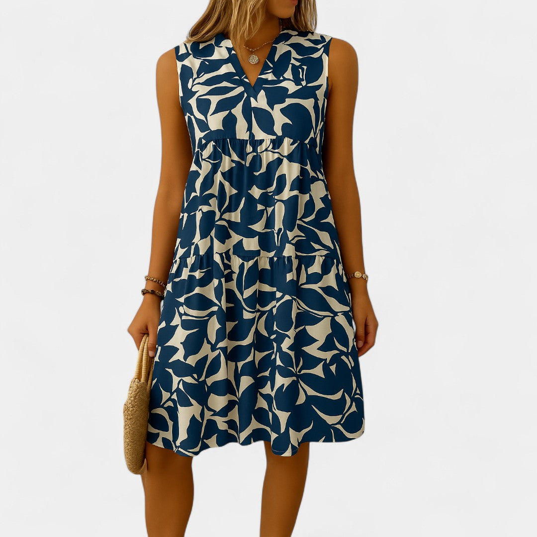 Diamantina Elegant Satin Summer Dress for Special Occasions
