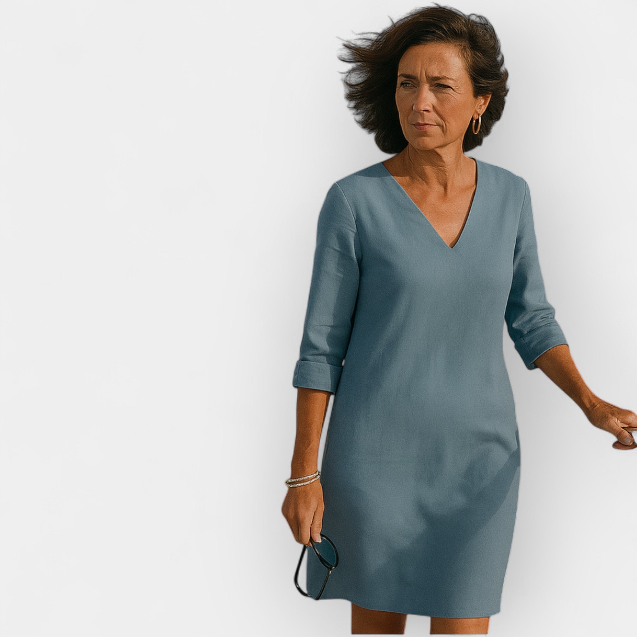 Summer Dress With Carefree Style In Breathable Fabric