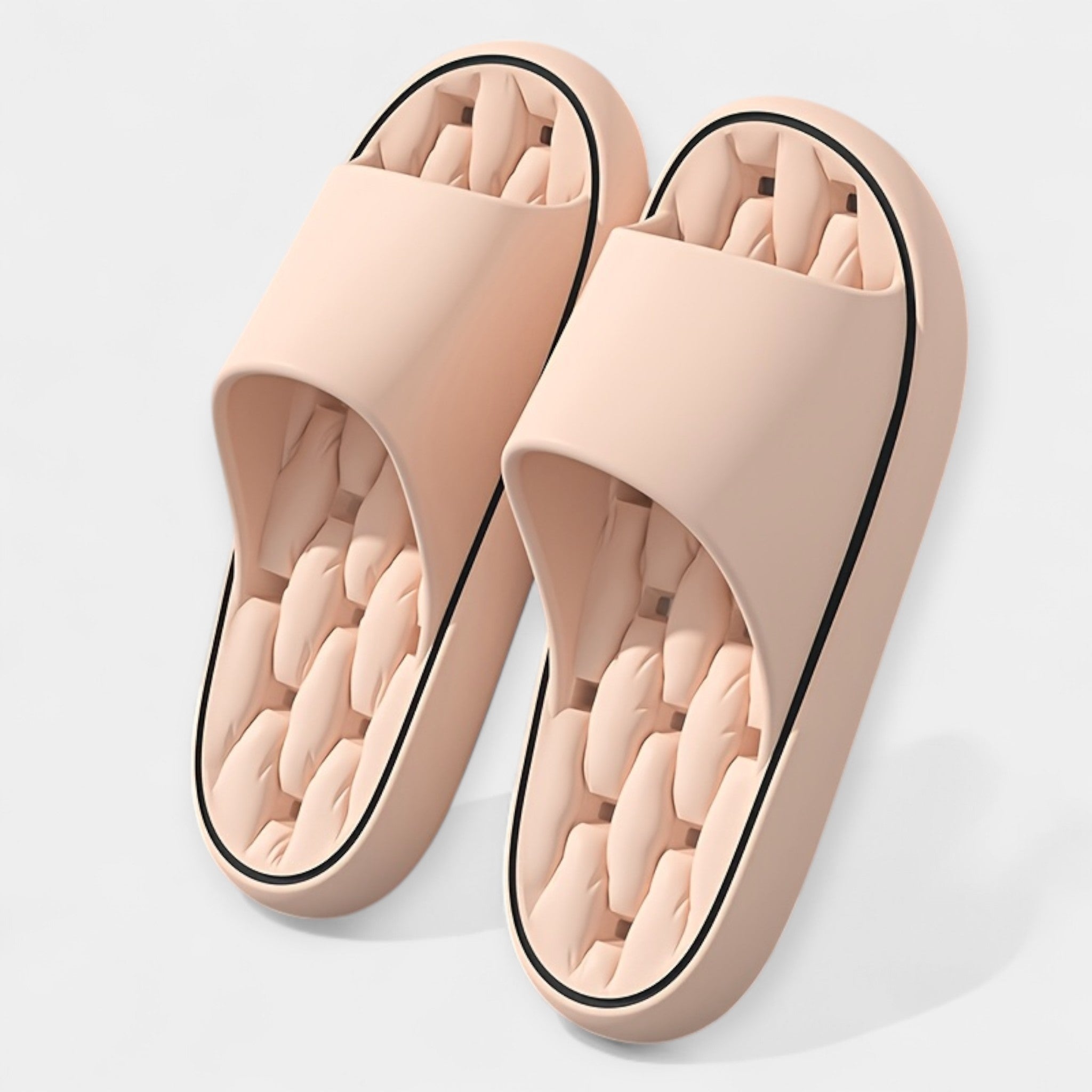 Non Slip Summer Slippers Thick Sole For Bath And Outdoor