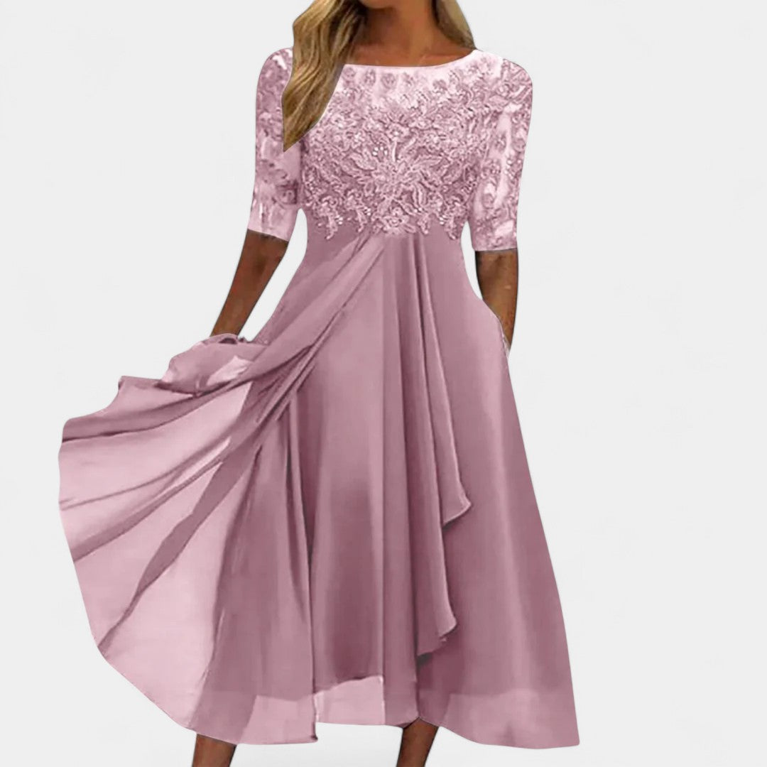 Daphne Timeless Lace Dress With Graceful Silhouette Wedding