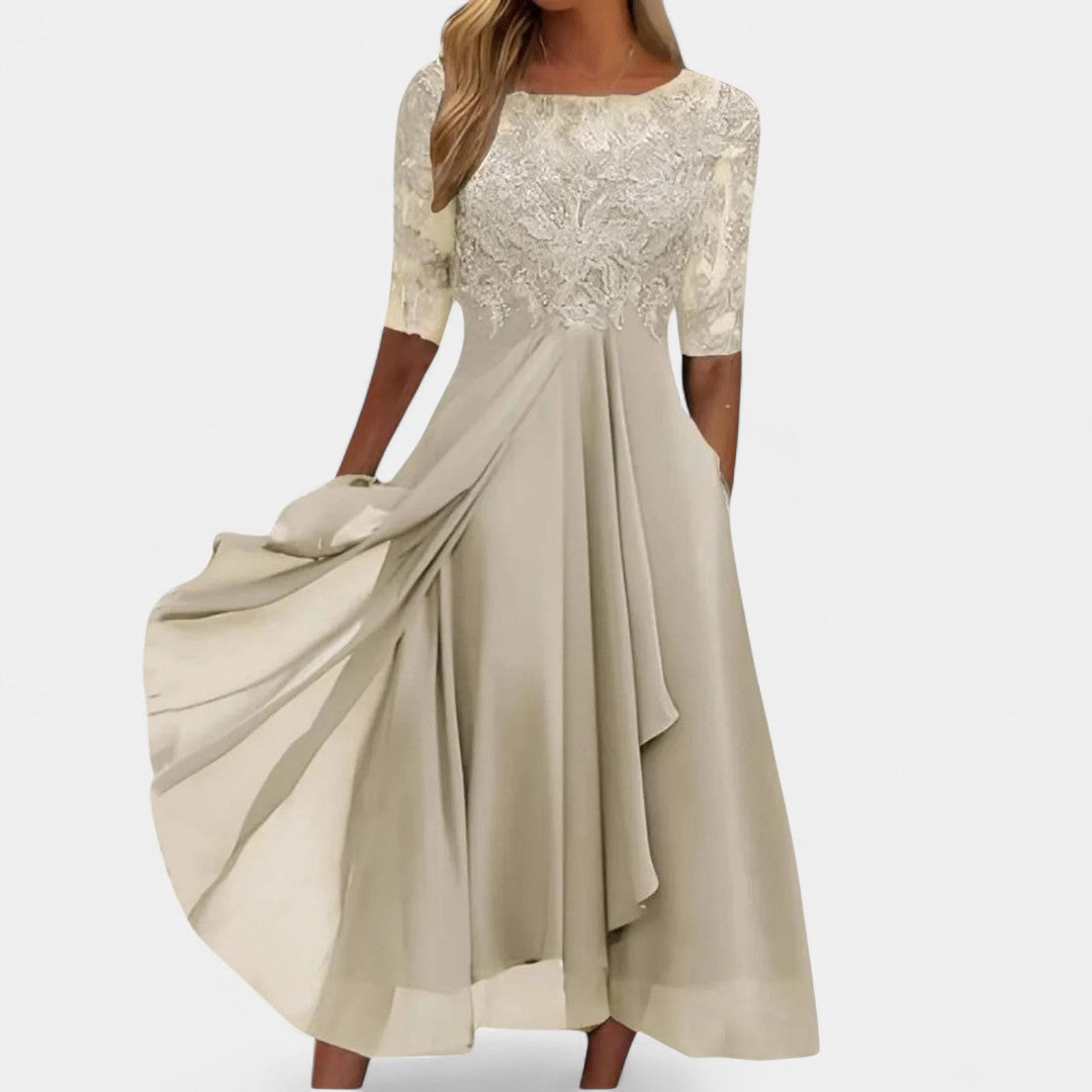 Daphne Timeless Lace Dress With Graceful Silhouette Wedding