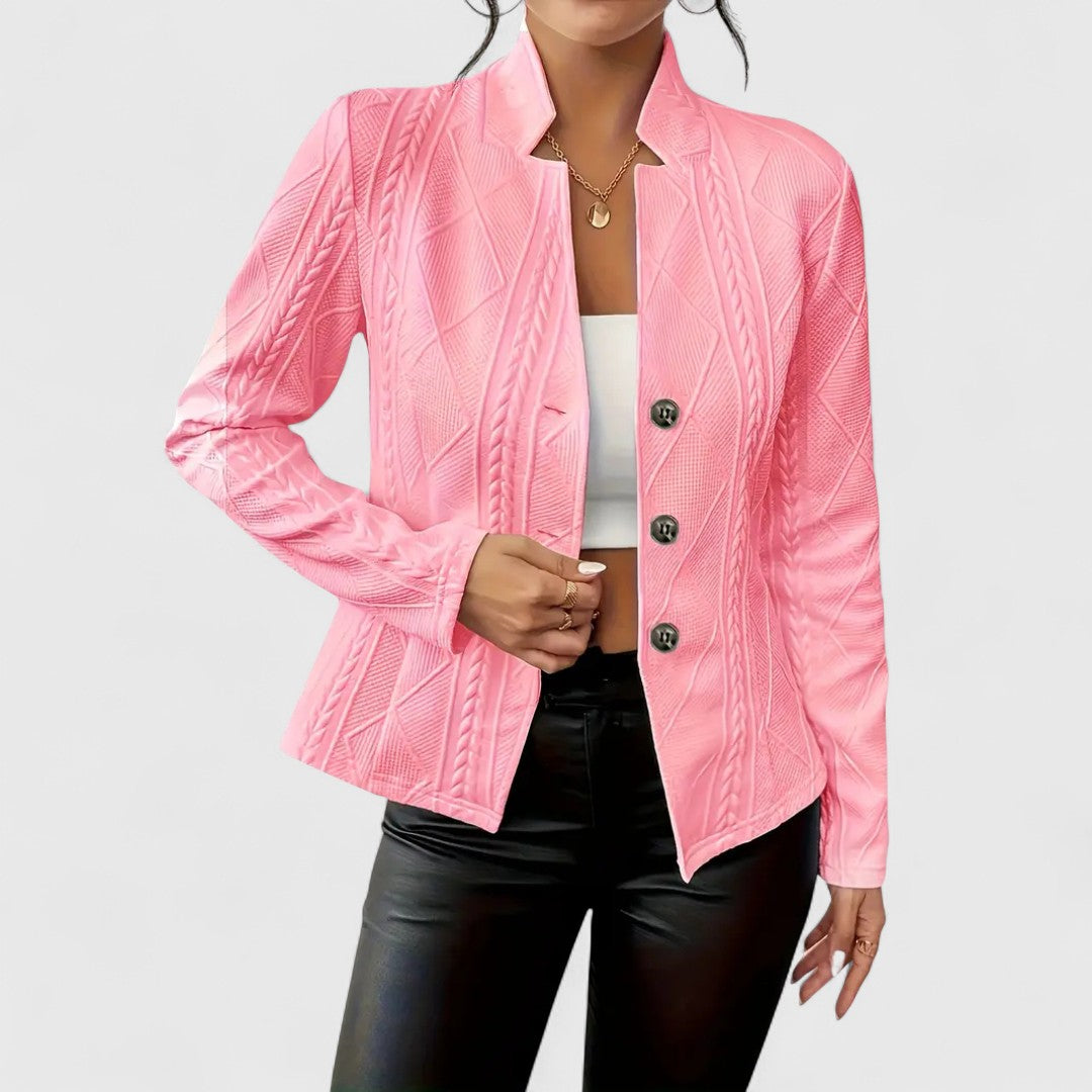Laoise - Blazer With Elegant Details For Effortless Style