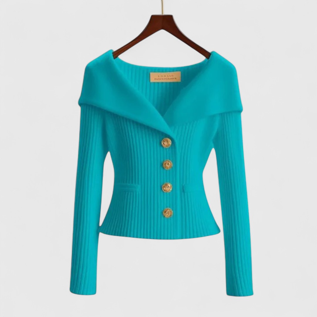 Anne - Elegant Cardigan With Timeless Comfort