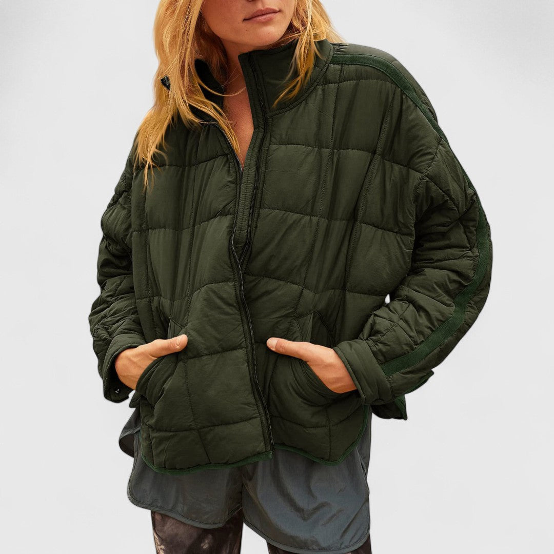 Margaret - Lightweight Zip Puffer Jacket With Compact Comfort