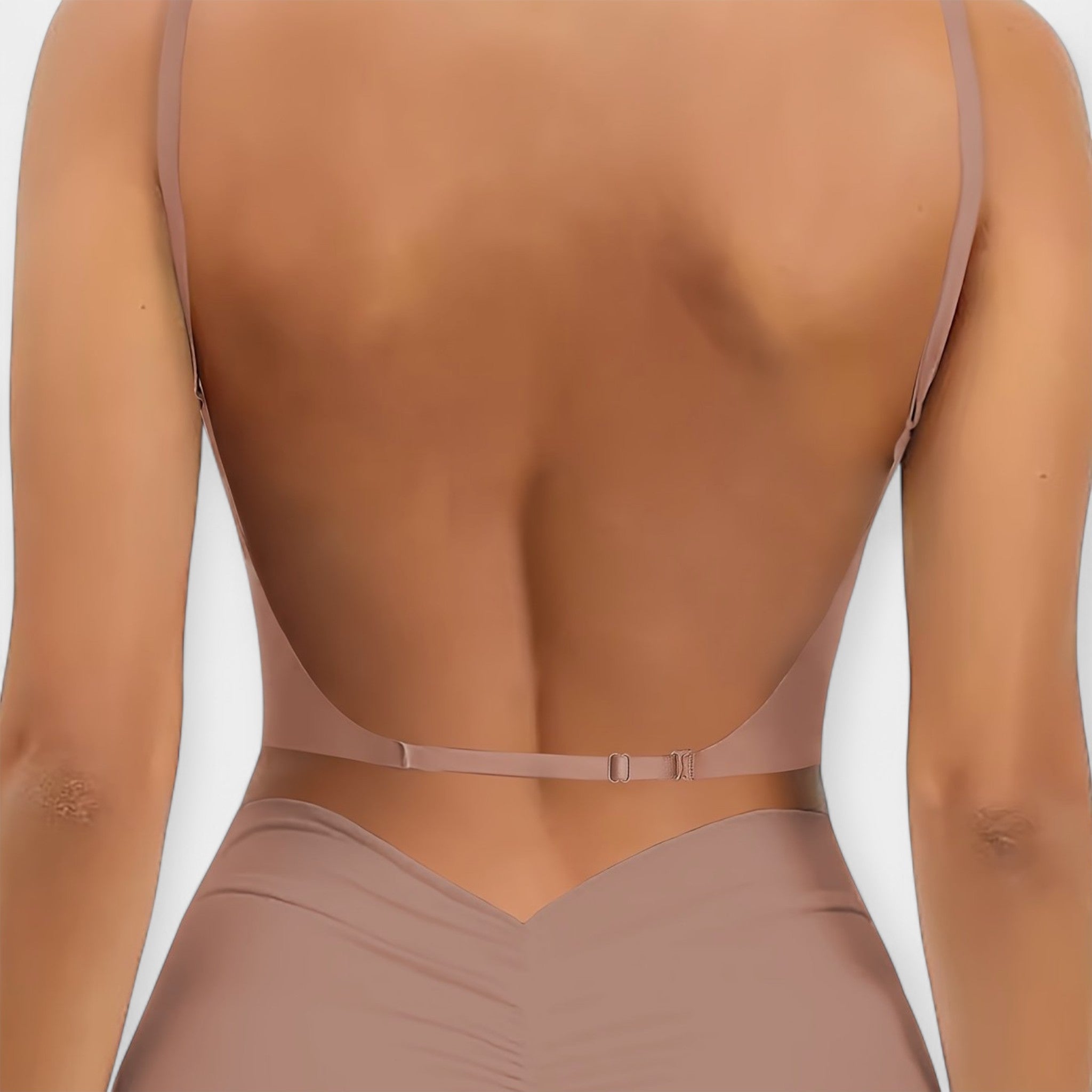 Ladies Sexy Push Up Seamless Wireless Bra Open Back