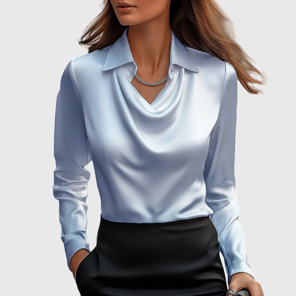Parthenia Elegant Blouse With Slim Cut And Comfortable Fit
