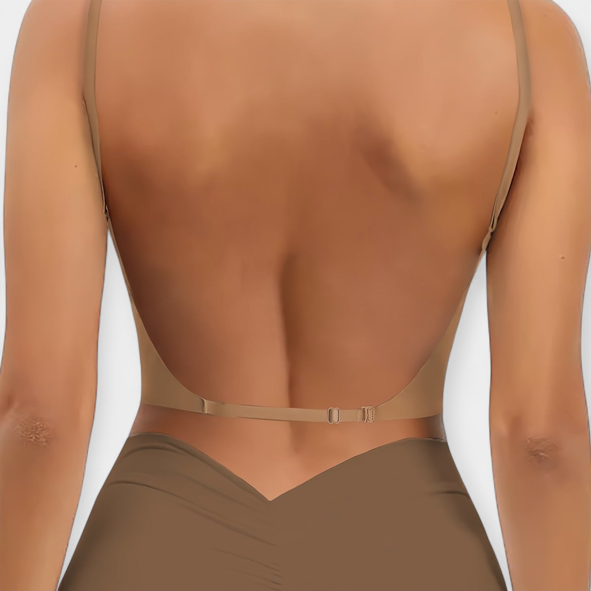 Ladies Sexy Push Up Seamless Wireless Bra Open Back