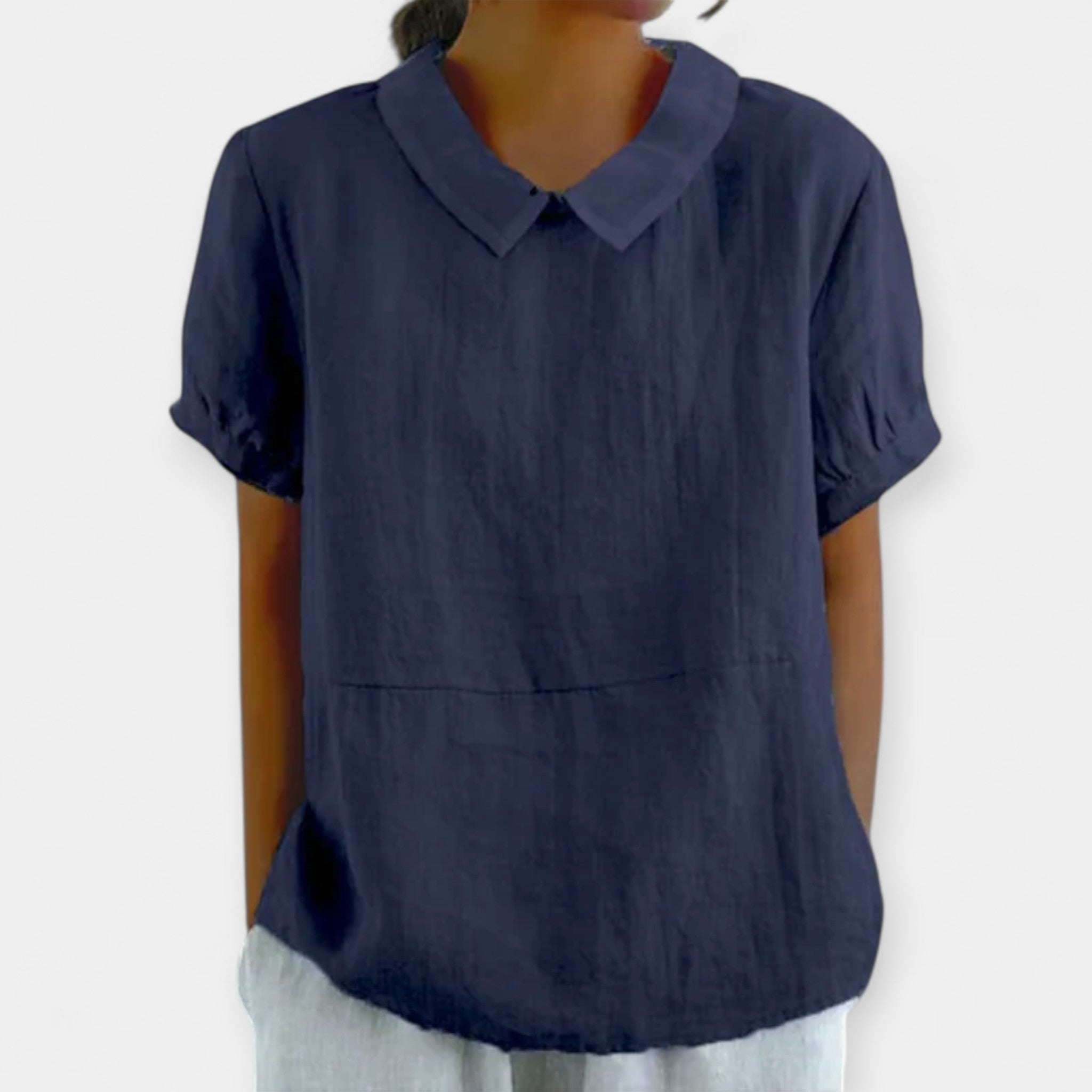 Cotton Collar Blouse For Elegant Everyday Wear Collection