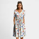 Flor Floral Red