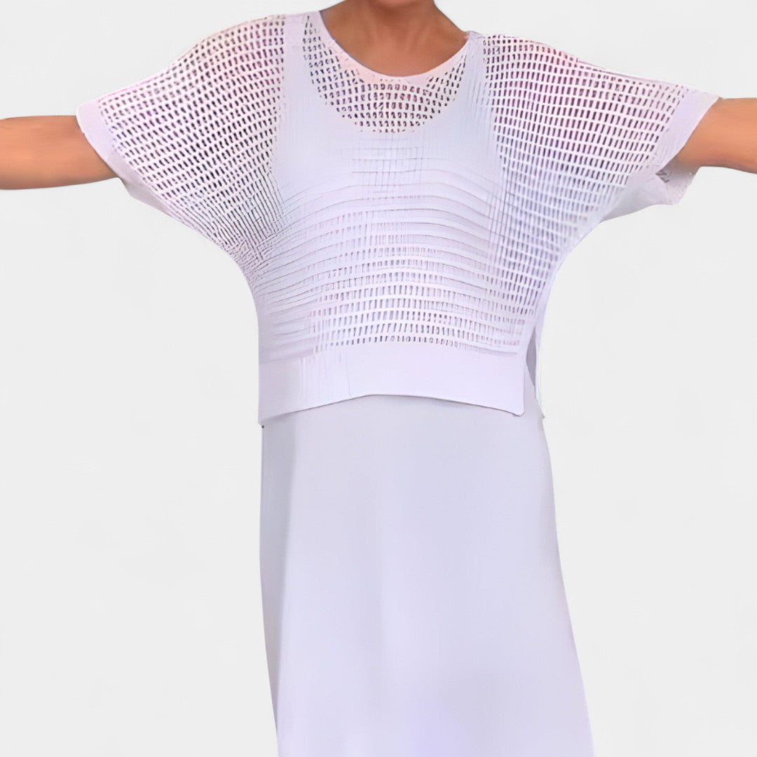 Alice Summer Dress With Knitted Bodice And Airy Skirt
