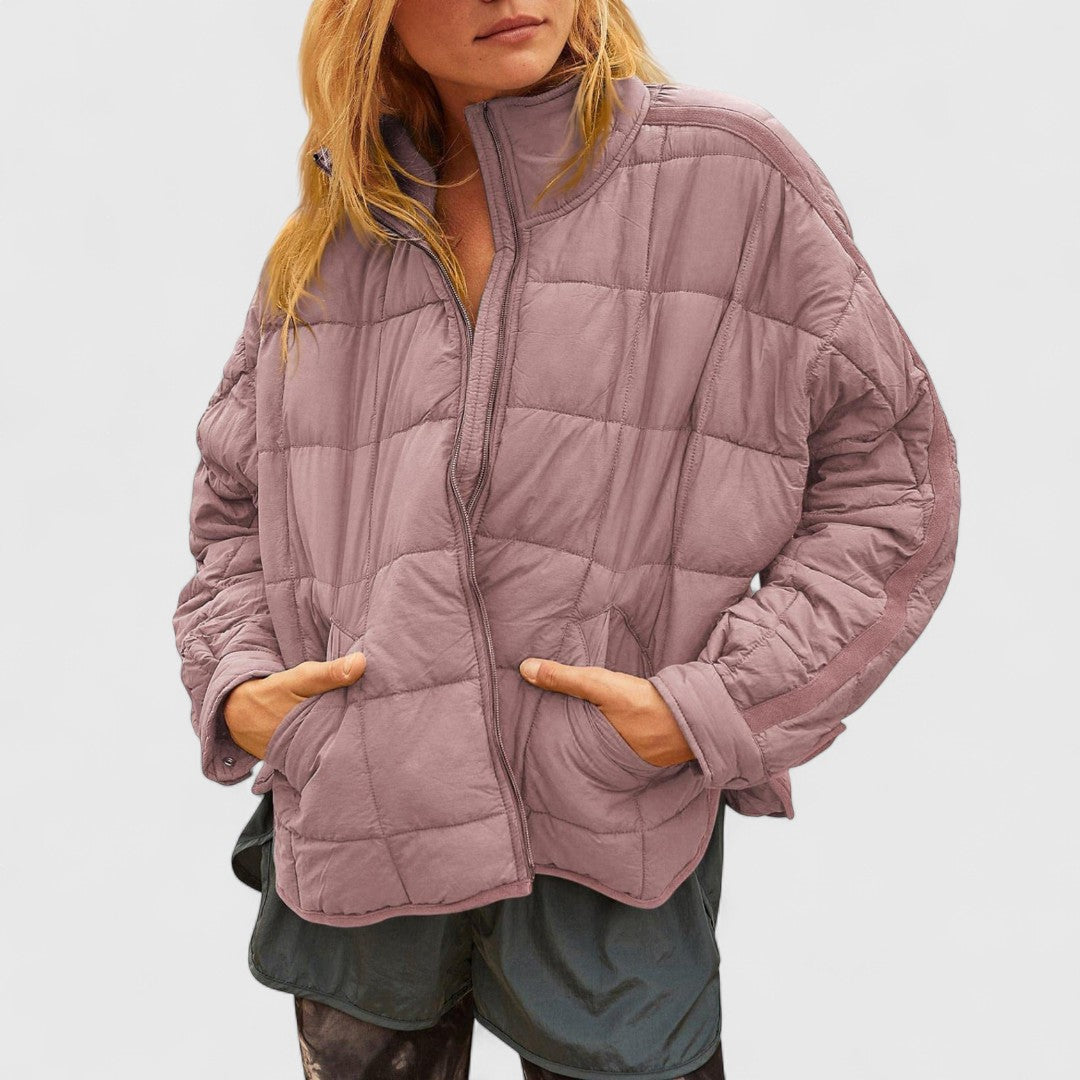 Margaret - Lightweight Zip Puffer Jacket With Compact Comfort
