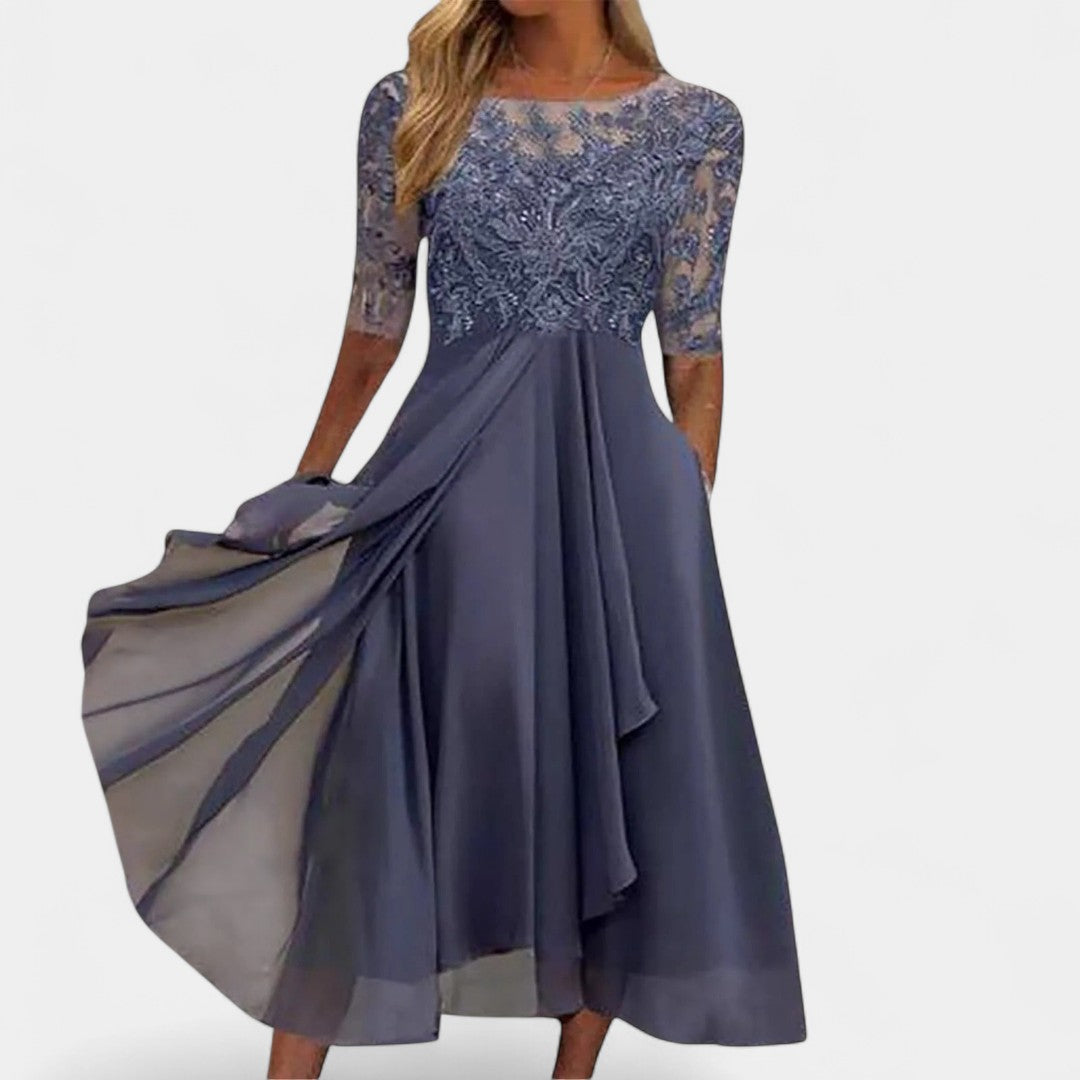 Daphne Timeless Lace Dress With Graceful Silhouette Wedding