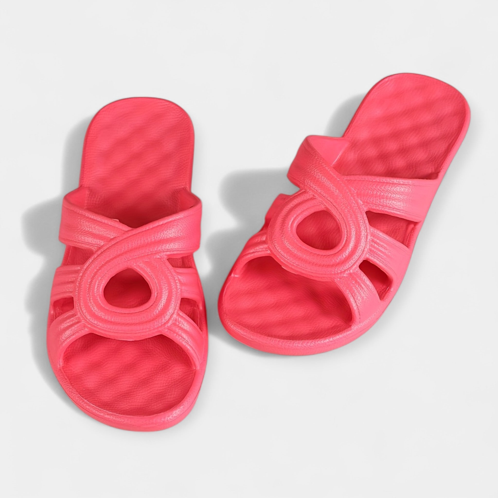 Summer Slip On Platform Sandals Open Toe Back Strap