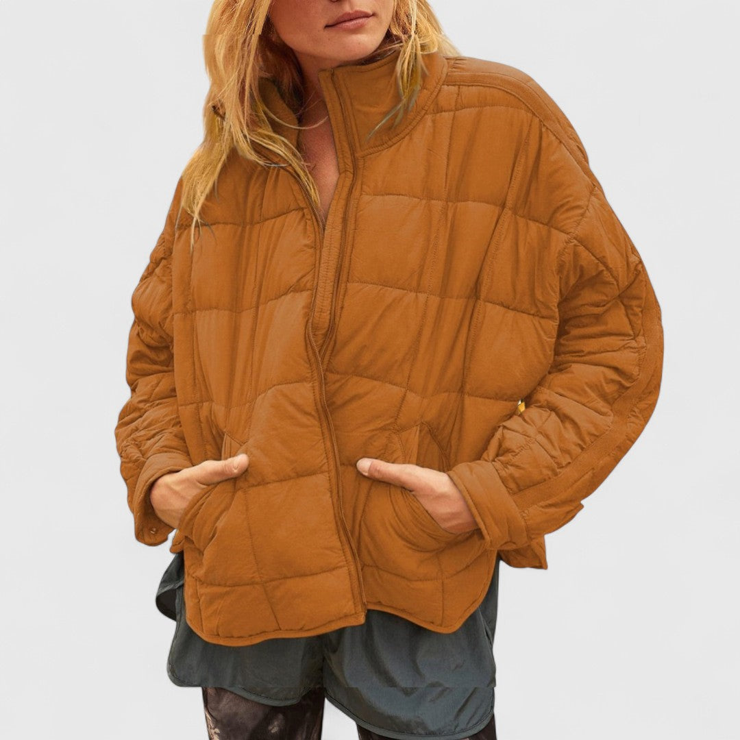 Margaret - Lightweight Zip Puffer Jacket With Compact Comfort