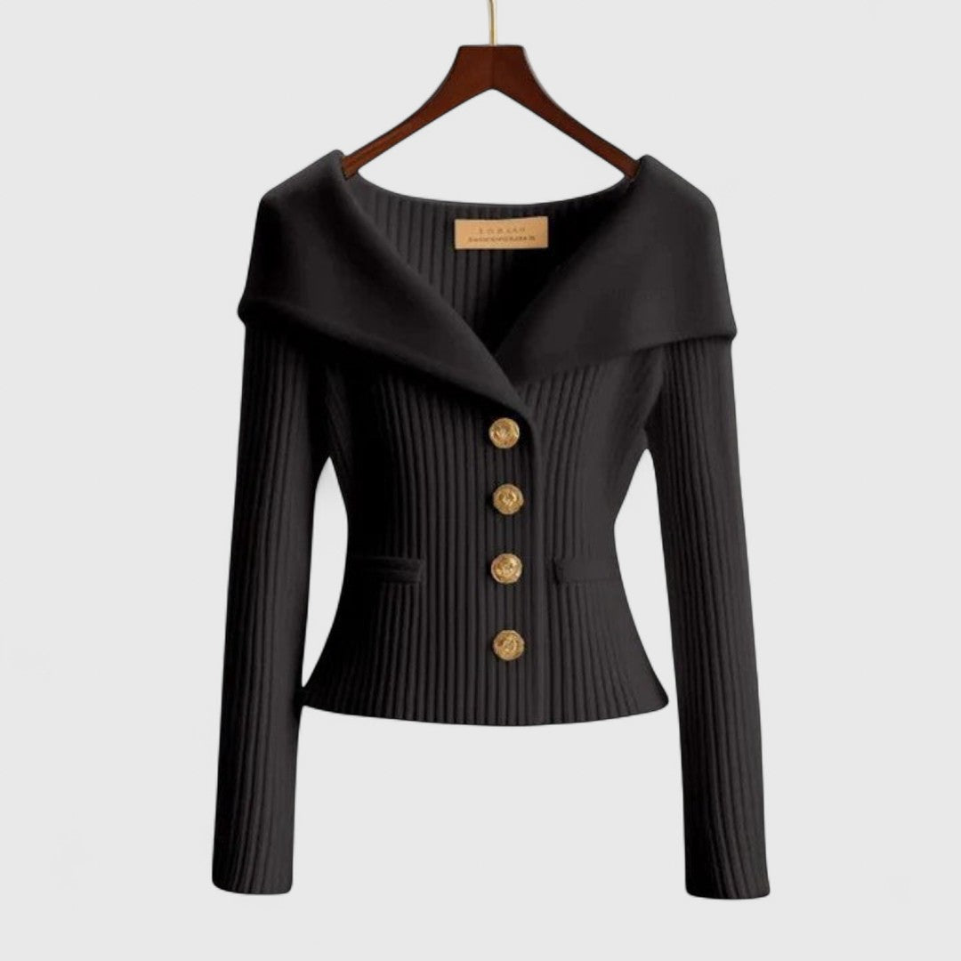 Anne - Elegant Cardigan With Timeless Comfort