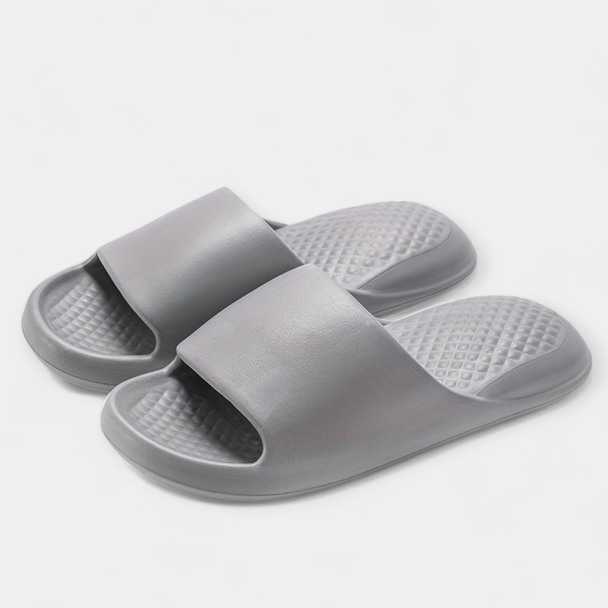 Open Toe Slip On House Slippers For Home Comfort All Day