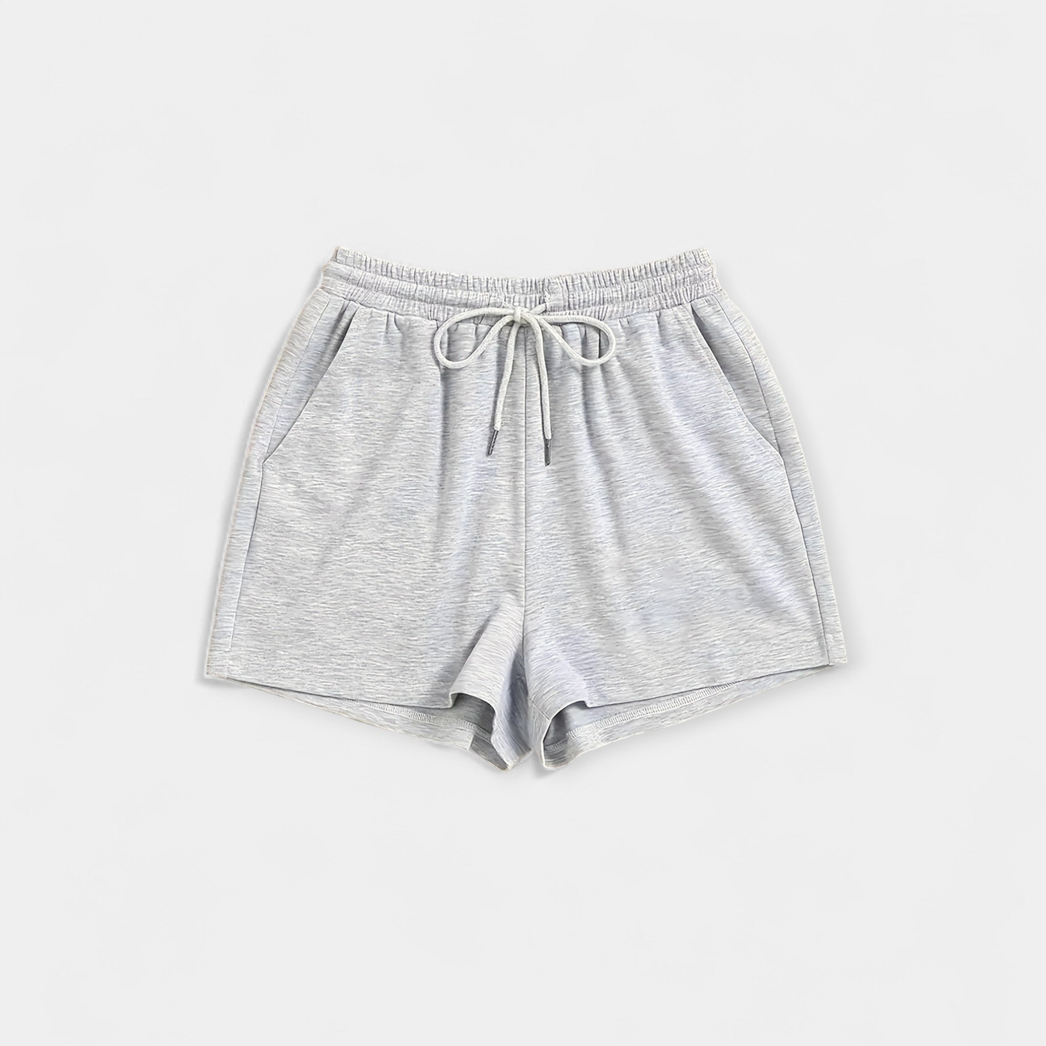 Summer Shorts With Drawstring And Elastic Waistband