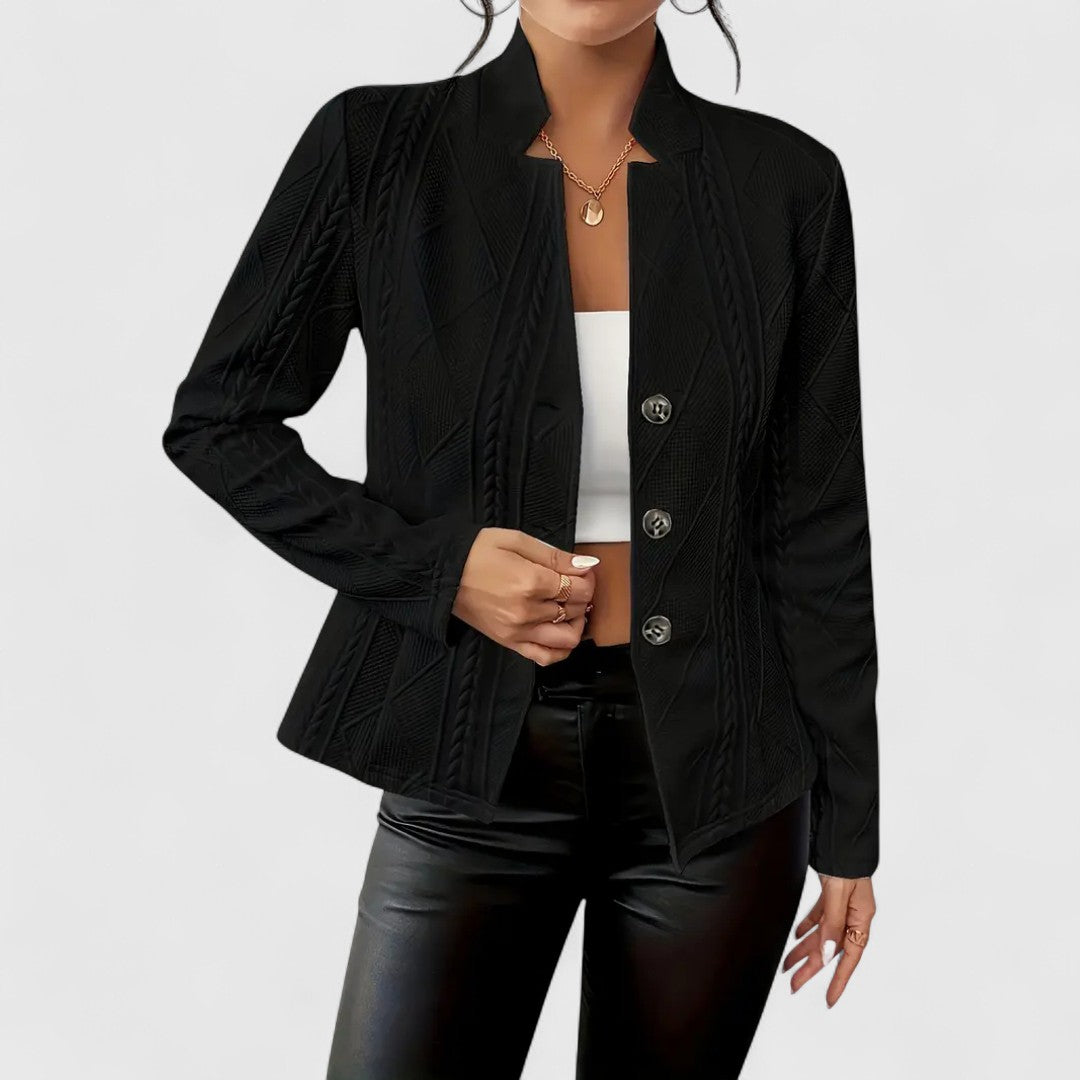 Laoise - Blazer With Elegant Details For Effortless Style