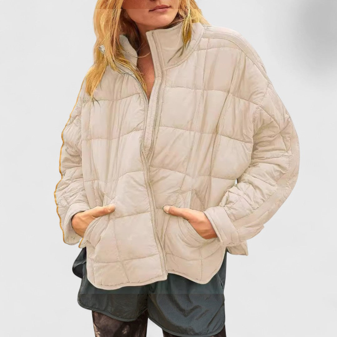 Margaret - Lightweight Zip Puffer Jacket With Compact Comfort