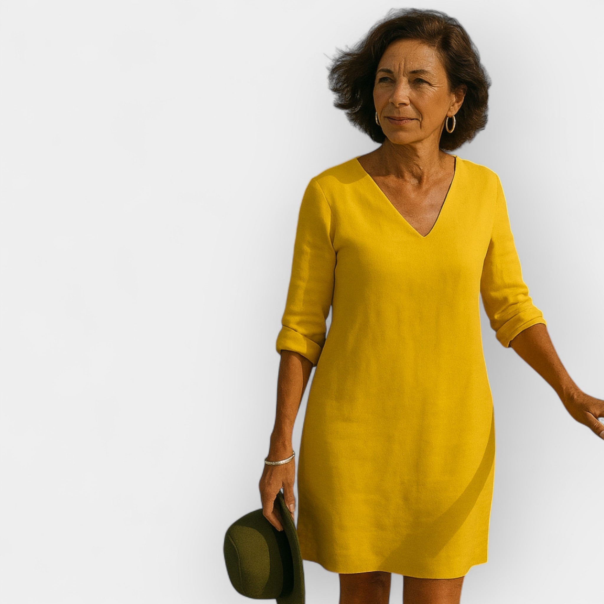 Summer Dress With Carefree Style In Breathable Fabric