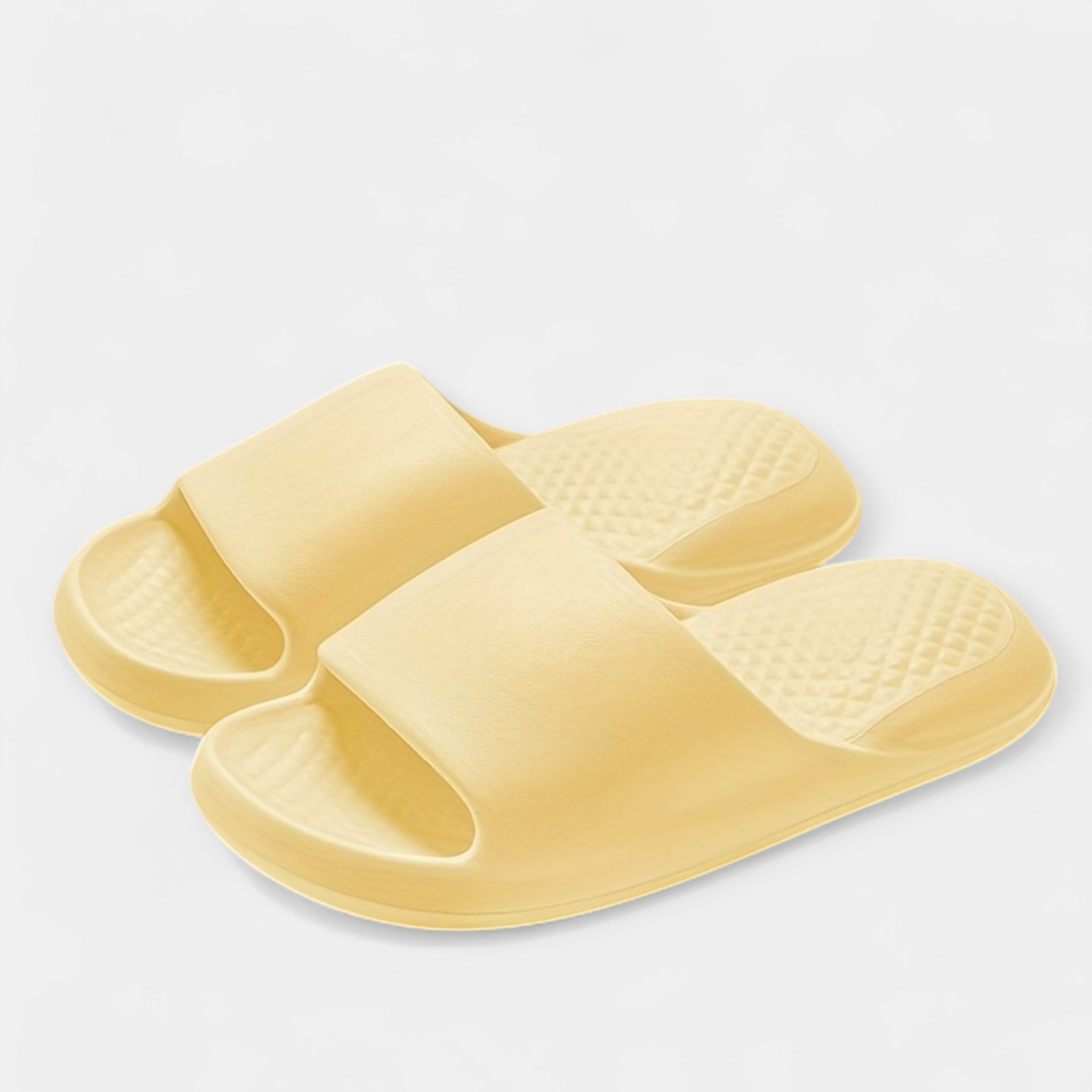 Open Toe Slip On House Slippers For Home Comfort All Day