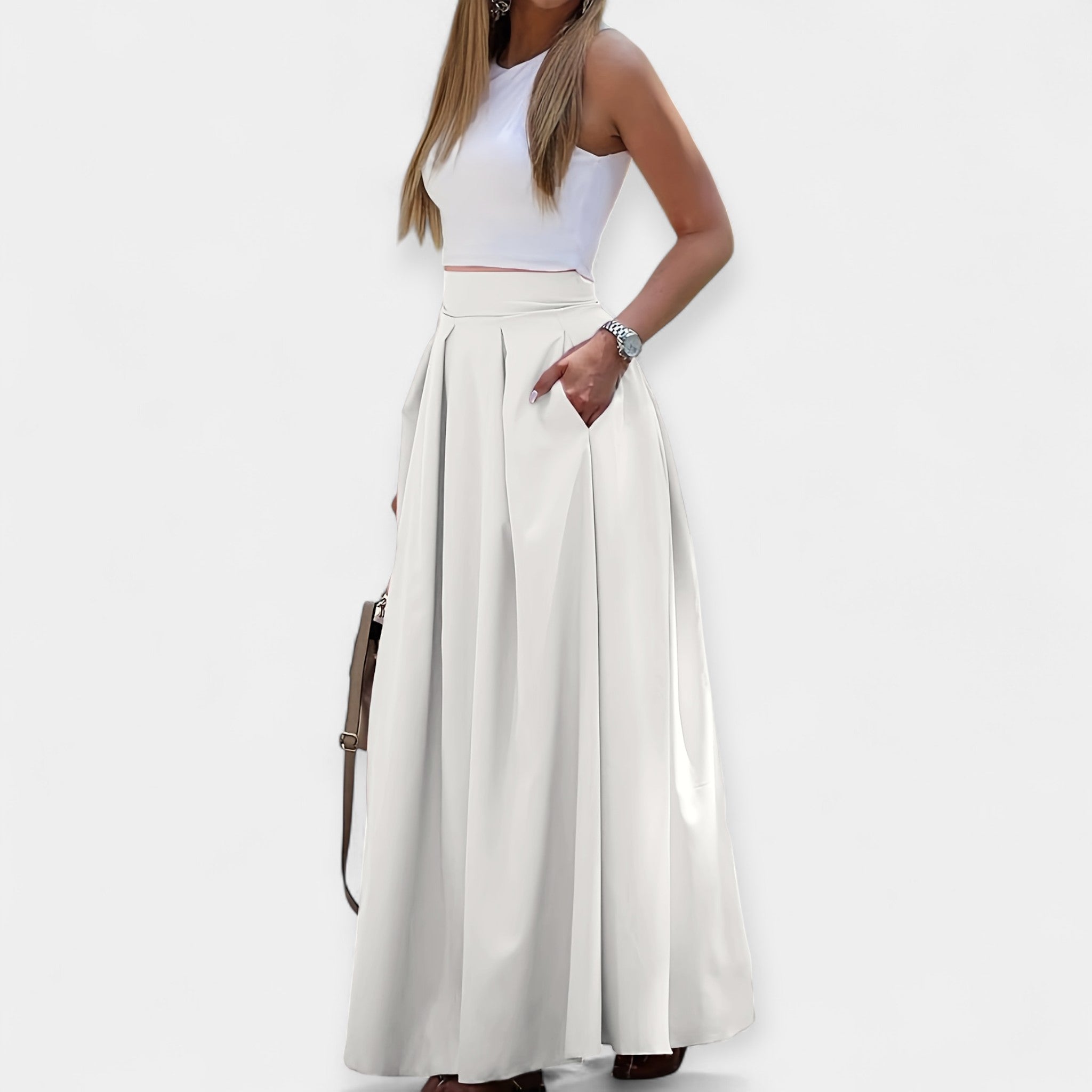 Elegant Midi Skirt For Everyday And Formal Occasions