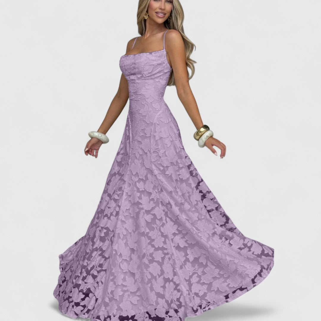 Afroxylia Lace Corseted Evening Dress Timeless Elegance
