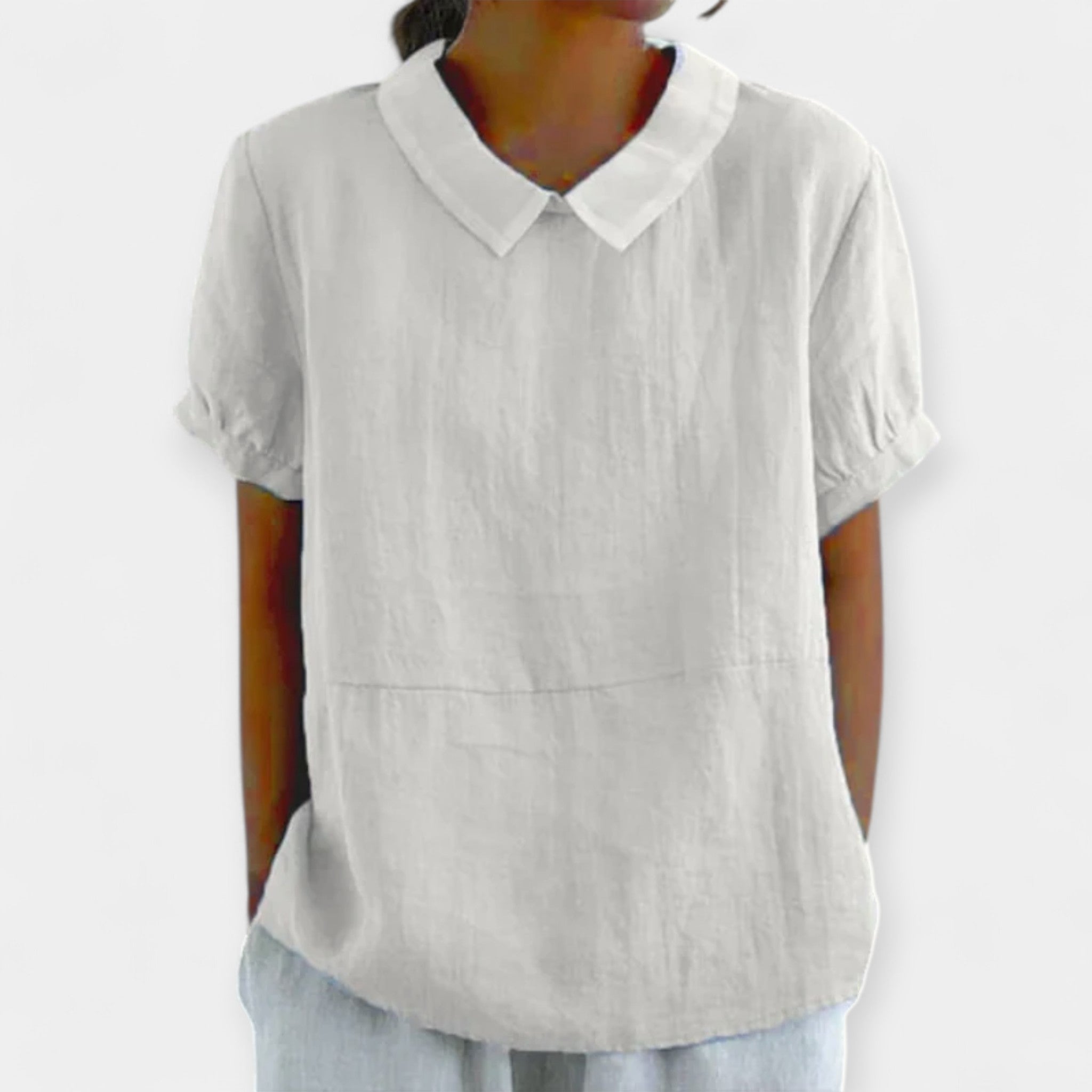 Cotton Collar Blouse For Elegant Everyday Wear Collection