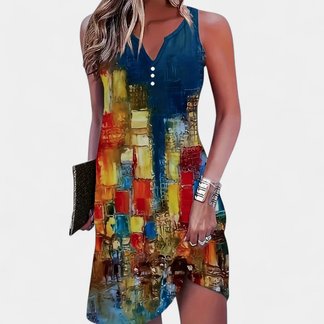 Penelope Sleeveless Mini Dress for Everyday Comfort