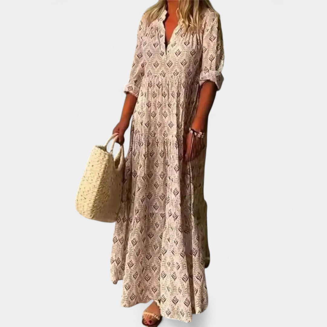 Alexandra Bohemian Maxi Dress Summer Holiday Style