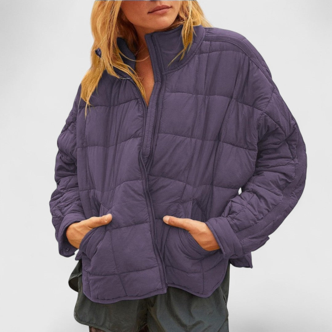 Margaret - Lightweight Zip Puffer Jacket With Compact Comfort